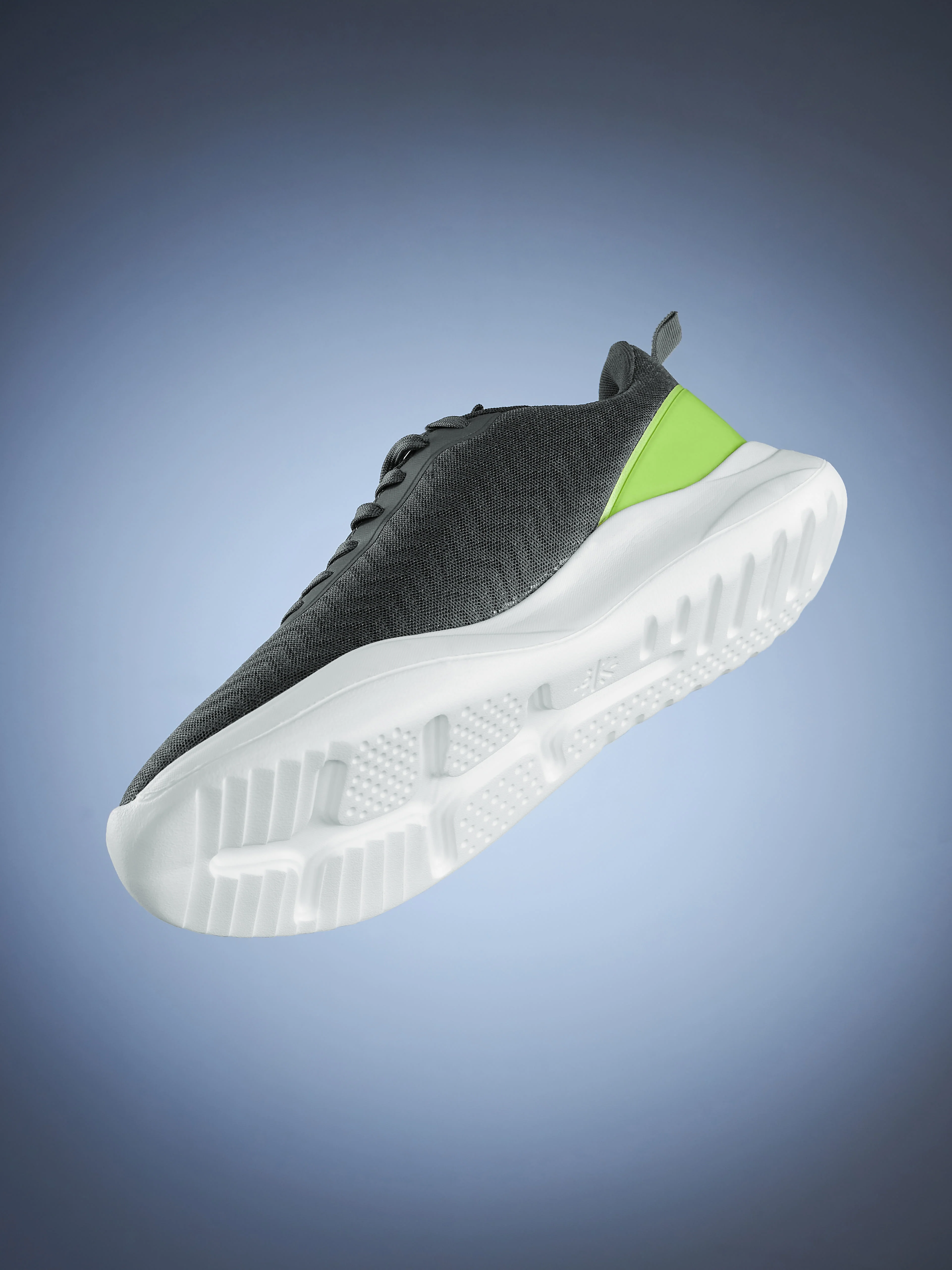 cult Racer Men Running Shoes - Dark Grey/Green - Image 5
