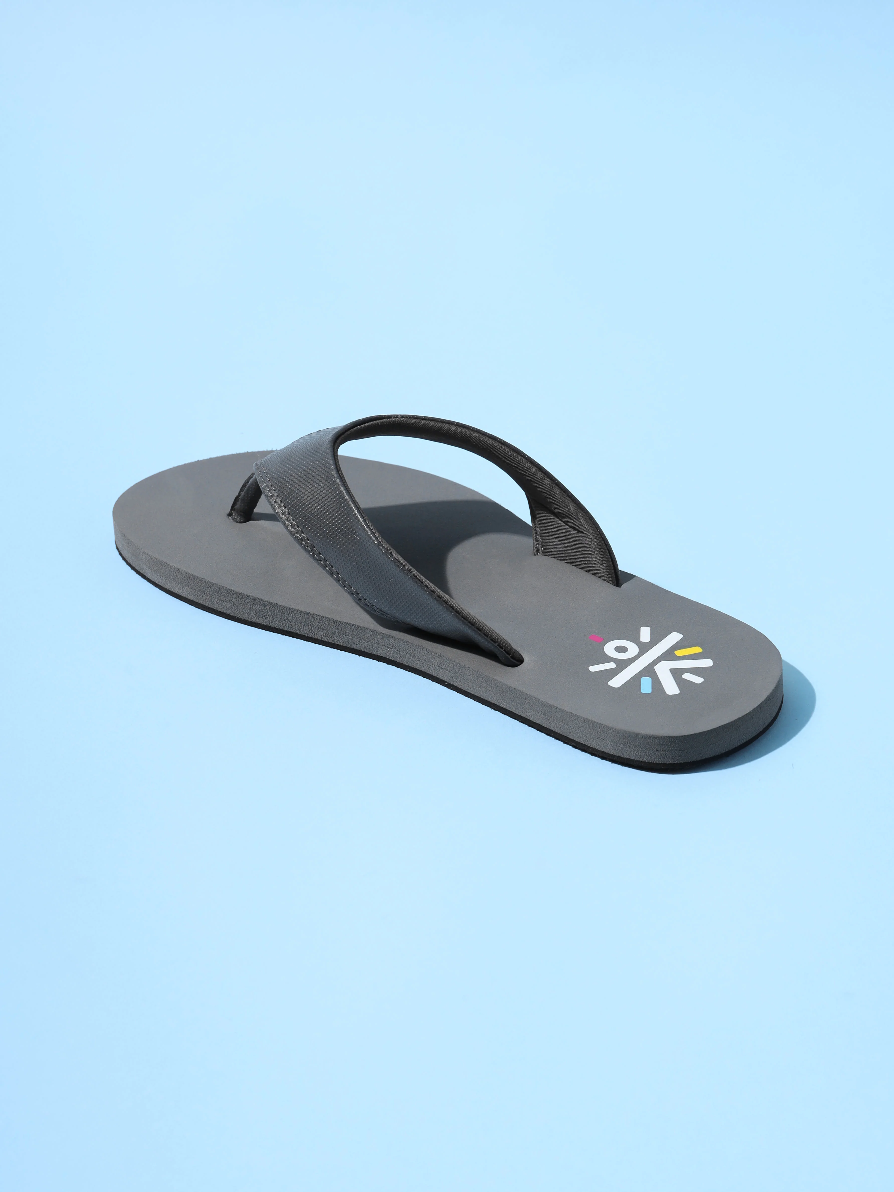 cult Repose Sweat Absorbing EVA Flip Flops - Dark Grey - Image 5