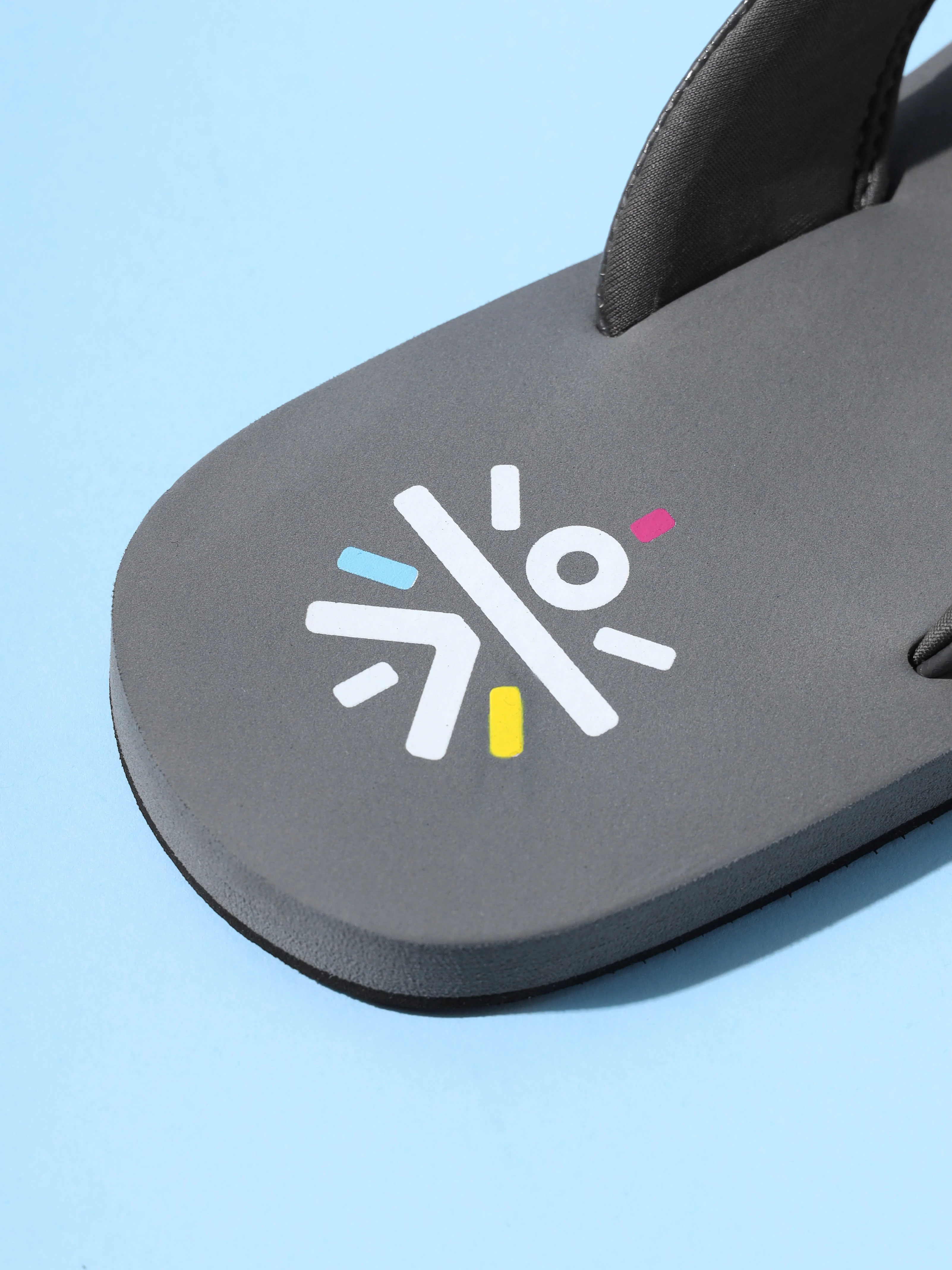 cult Repose Sweat Absorbing EVA Flip Flops - Dark Grey - Image 7