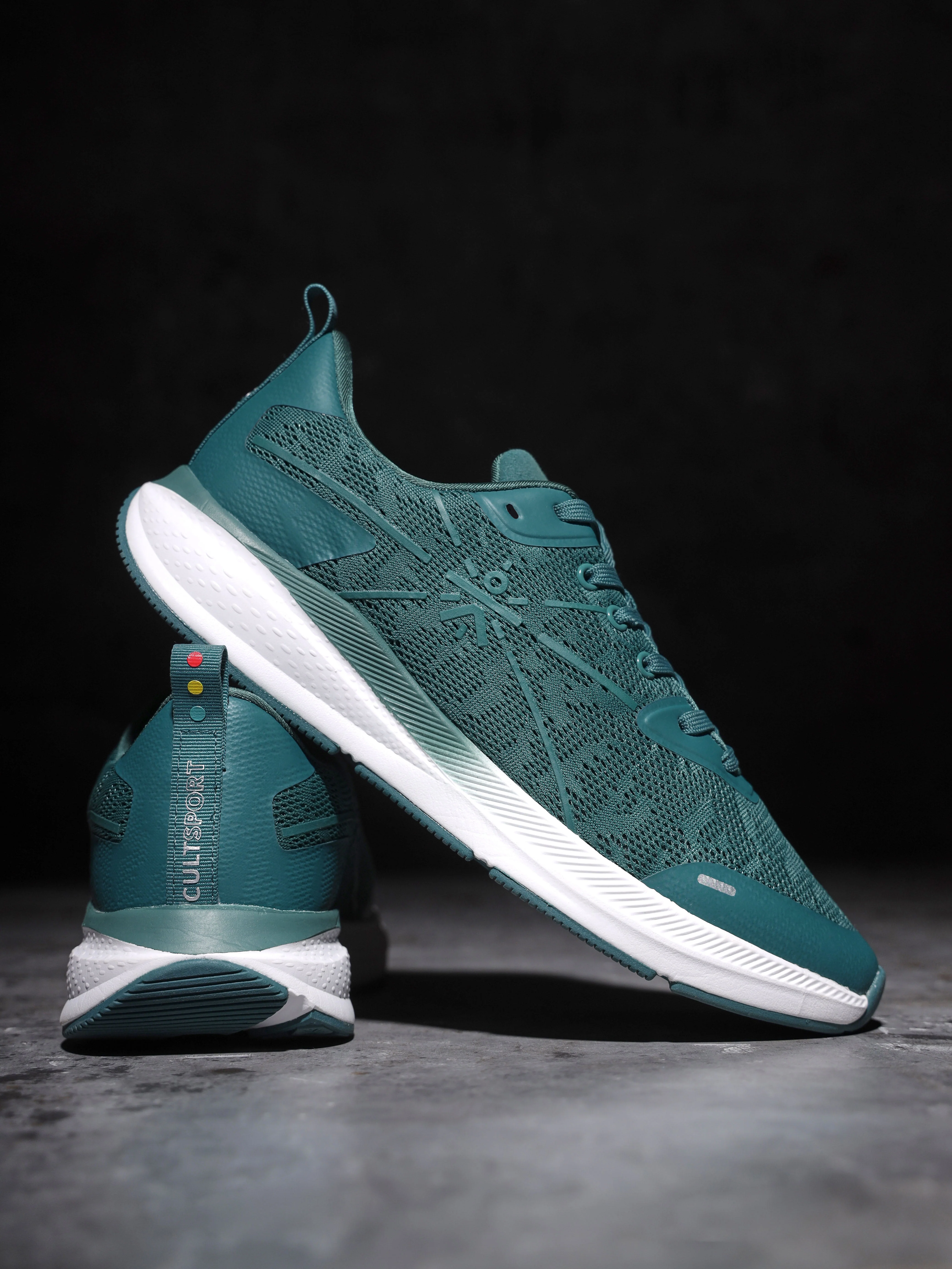 cult Flomo Women Running Shoes - Green/Teal - Image 4