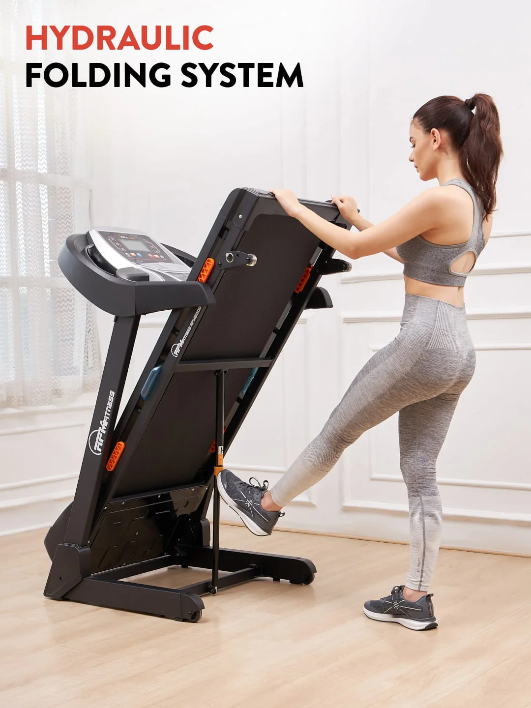 RPM2000 3.5HP DC Treadmill | 3-level Manual-Incline | Max Weight-110kg | Max Speed-14kmph (with 6 months extended warranty) - Image 5
