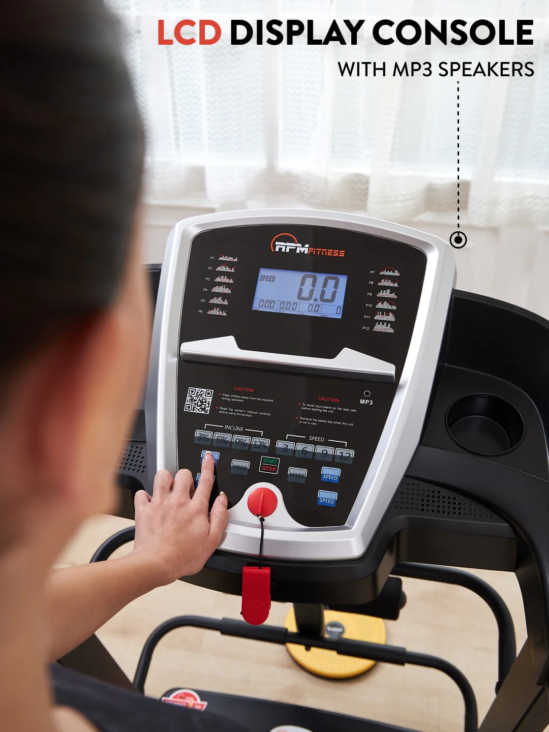 RPM5000 4.5HP DC Treadmill | 15-level Auto-Incline & Massager | Max Weight-110kg | Max Speed-16kmph (with 6 months extended warranty) - Image 4