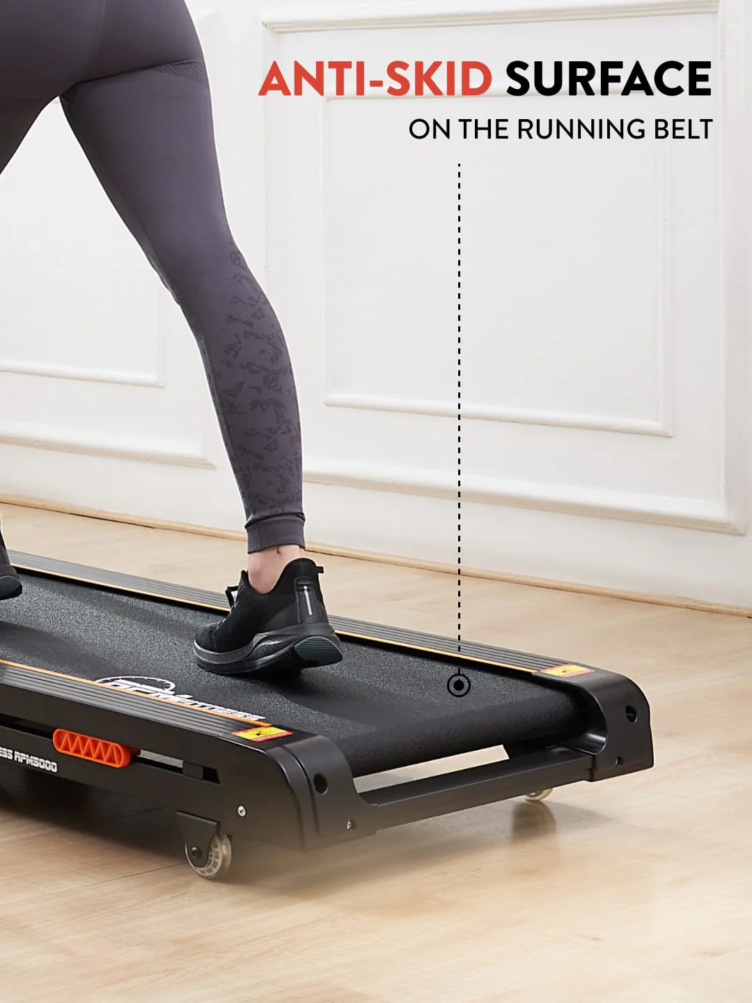 RPM5000 4.5HP DC Treadmill | 15-level Auto-Incline & Massager | Max Weight-110kg | Max Speed-16kmph (with 6 months extended warranty) - Image 5