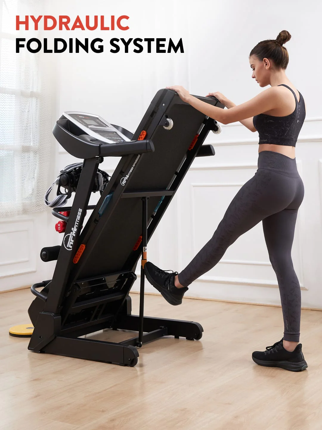 RPM5000 4.5HP DC Treadmill | 15-level Auto-Incline & Massager | Max Weight-110kg | Max Speed-16kmph (with 6 months extended warranty) - Image 7