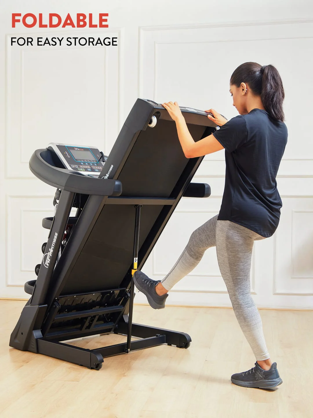 RPM757MI 5.5HP DC Treadmill | 15-level Auto-Incline & Massager | Max Weight-130kg | Max Speed-18kmph (with 6 months extended warranty) - Image 4
