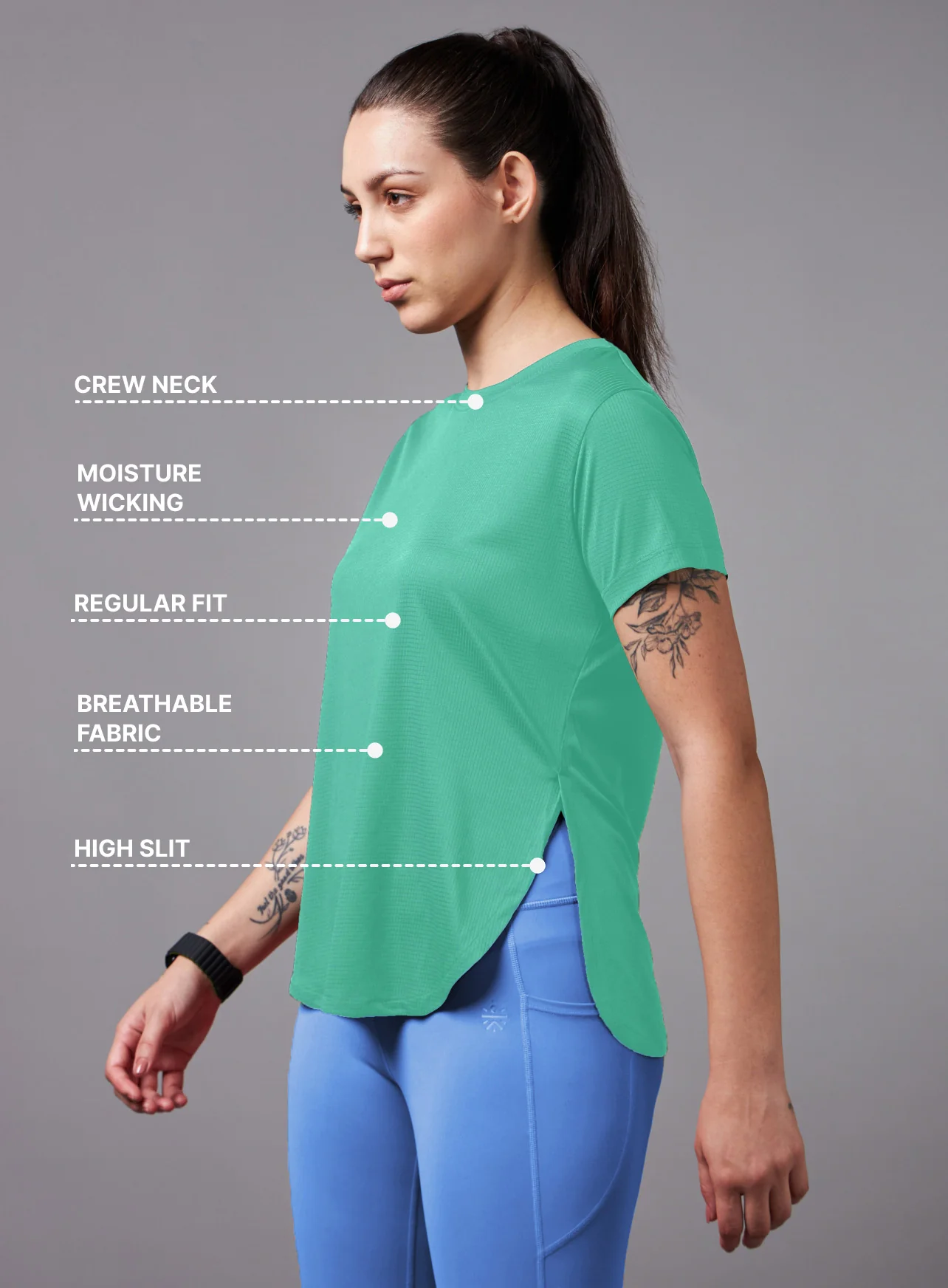 Running Longline T-shirt - Image 4