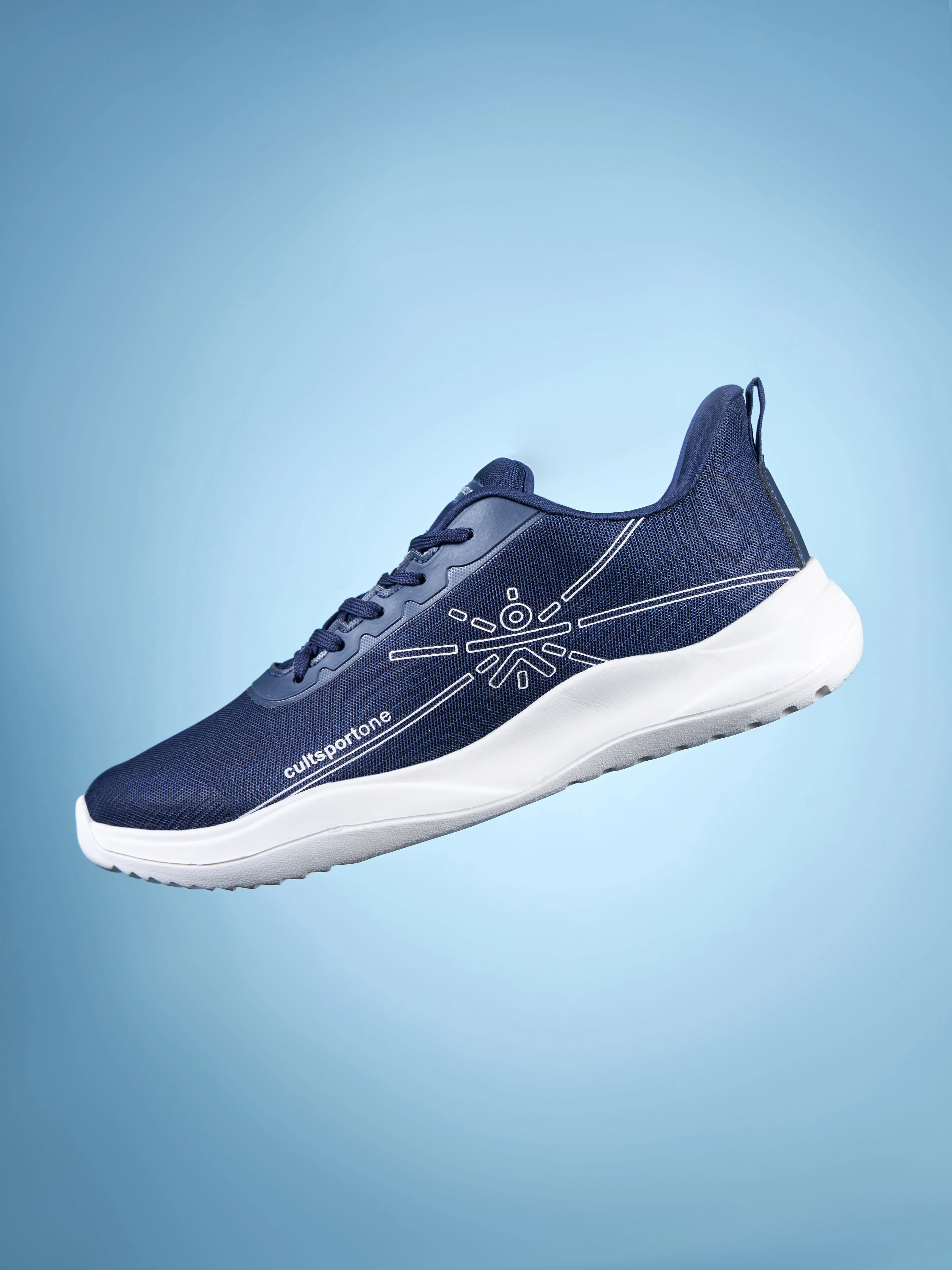 cult Rush Men Running Shoes - Navy - Image 2