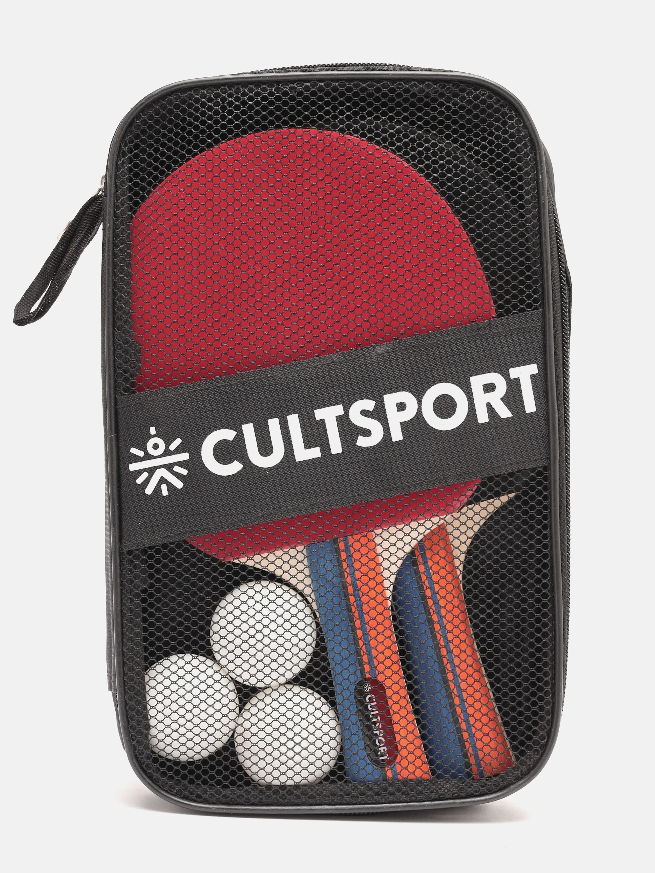 Set of 2 Table Tennis Racket with Cover and Balls - Image 6
