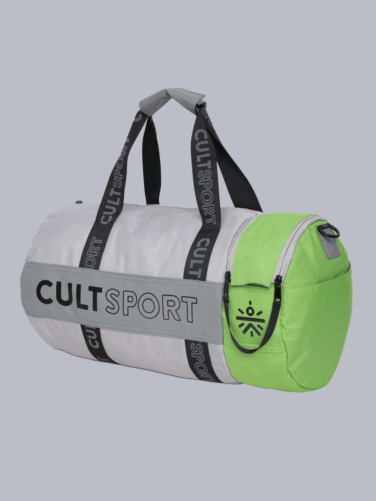 Signature Cannon Grey Duffel - Image 4