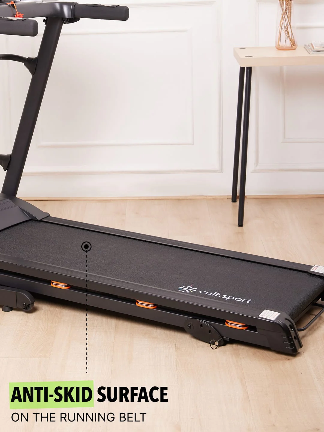 Smartrun Cairo 4 HP Peak Treadmill | 3-level Manual-Incline & Massager | Max Weight-110kg | Max Speed-14.8kmph (with 6 months extended warranty) - Image 5