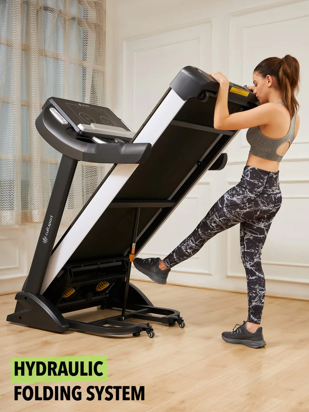 Smartrun Dallas 7 HP Peak Treadmill | 15-level Auto-Incline | Max Weight-150kg | Max Speed-20kmph (with 6 Months Extended Warranty) - Image 6