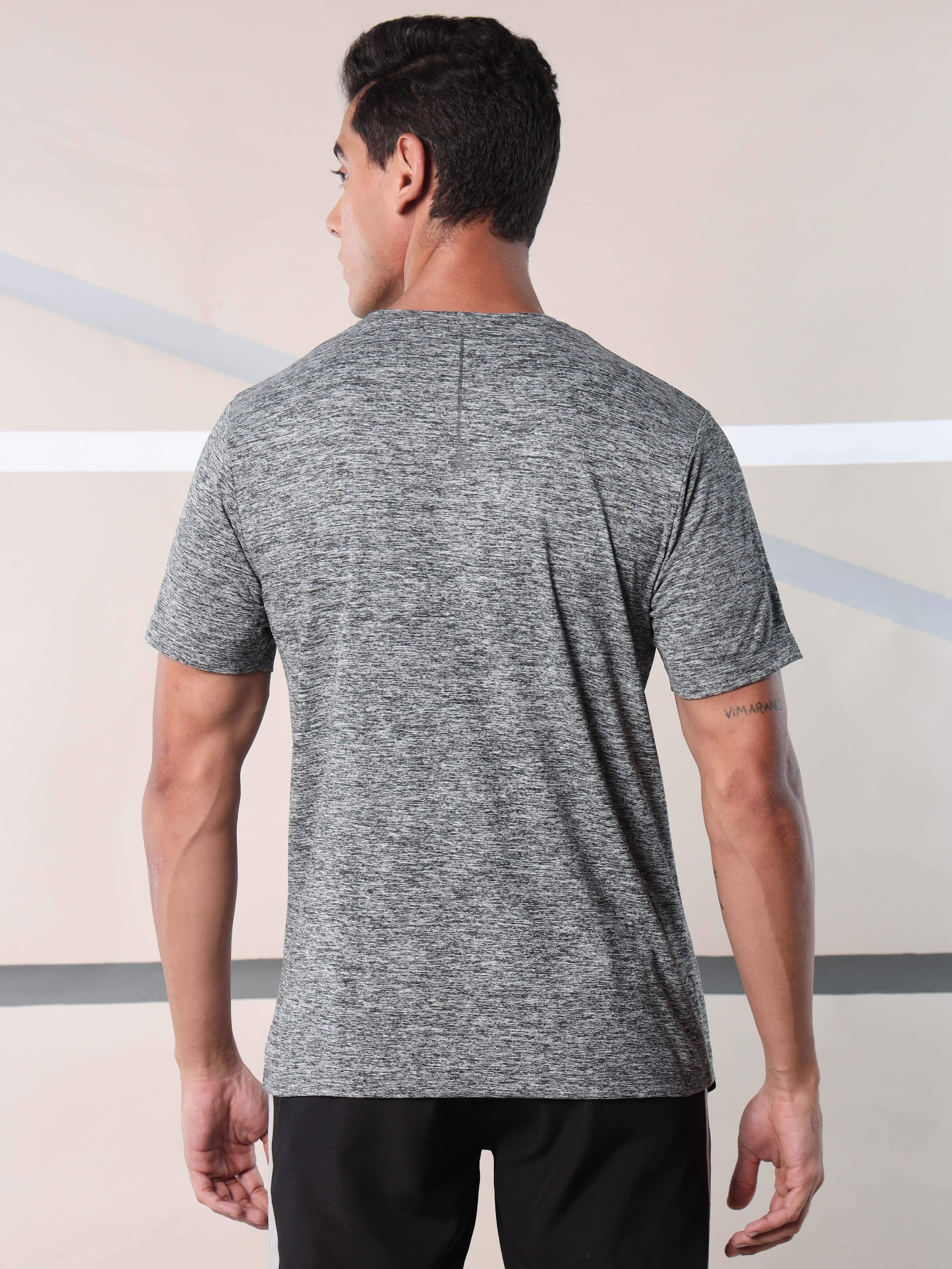Men's Train All Day Black Comfortech T-shirt - Image 5