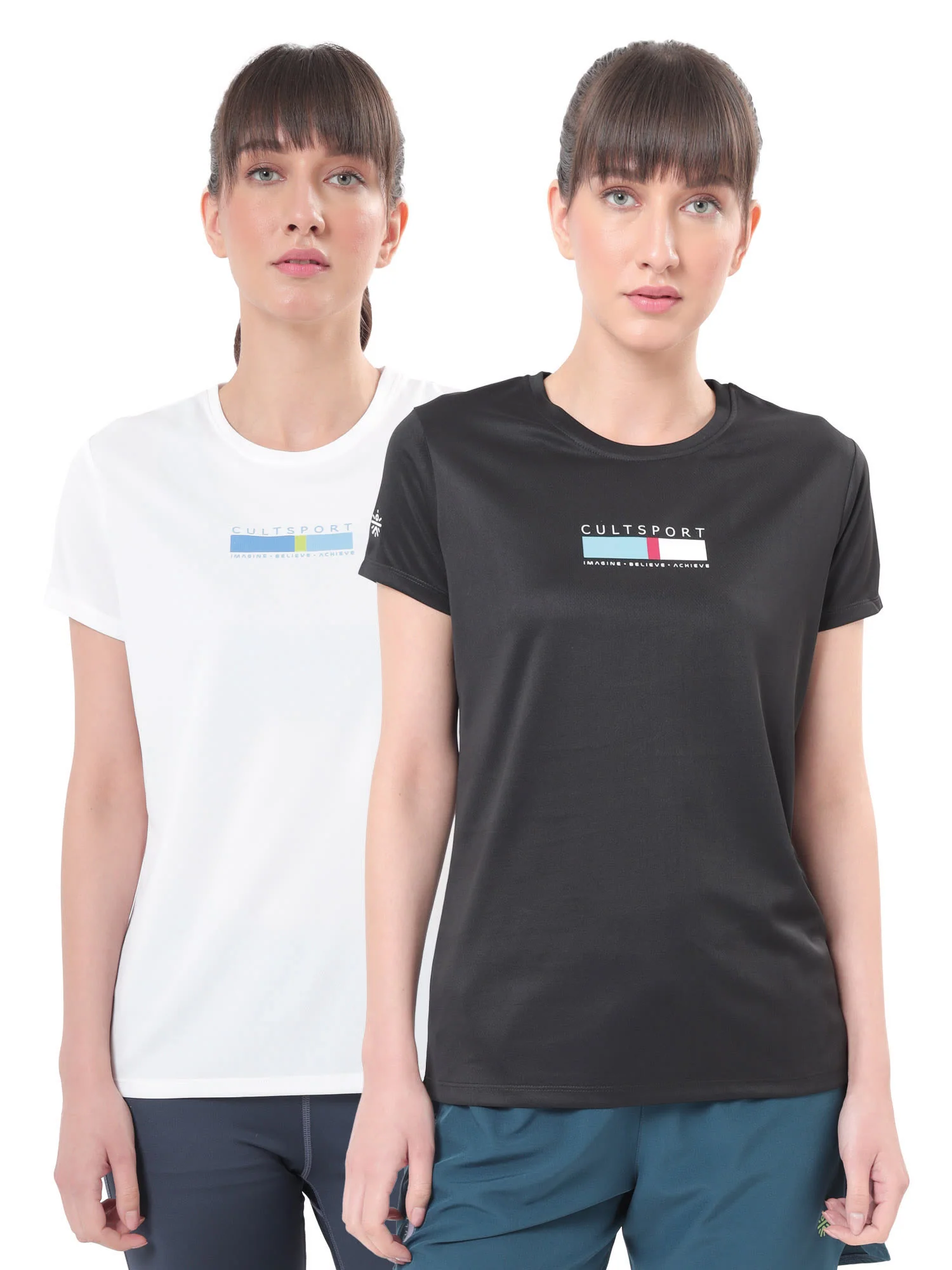 Solid Performance Tshirt with Graphic Pack of 2 - Image 8