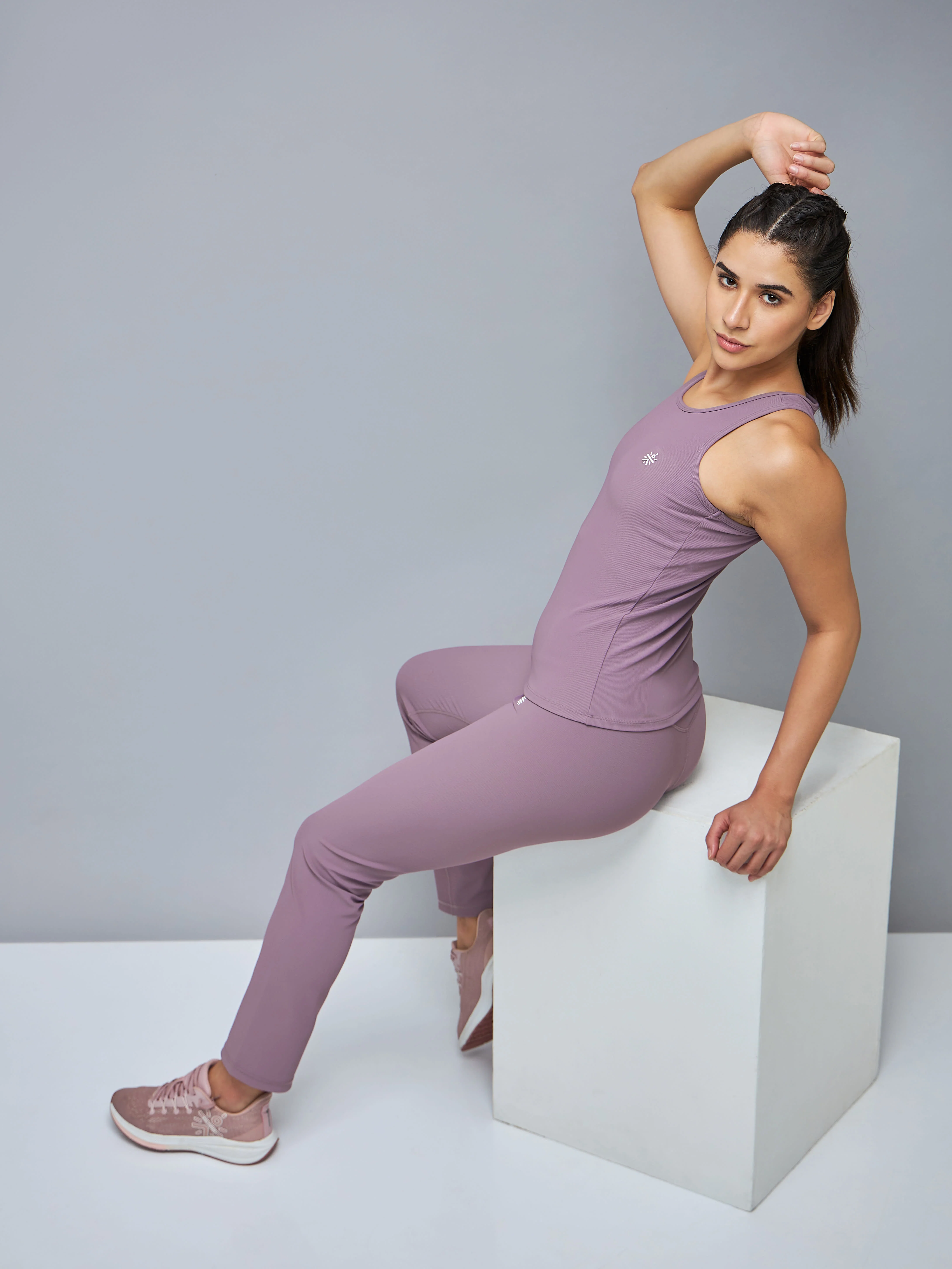 Solid Racerback Tank Top - Image 2