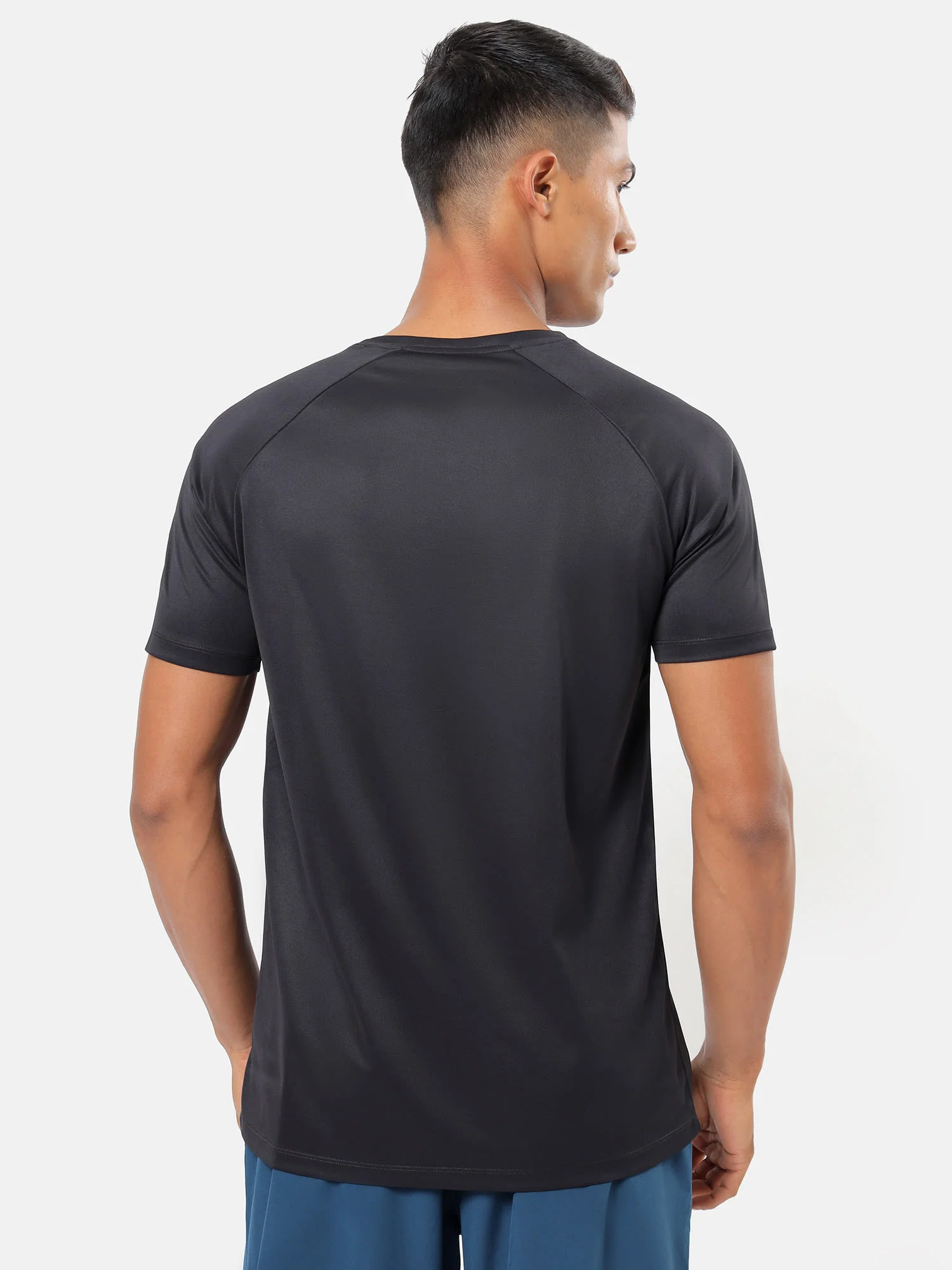 Solid Raglan T-shirt with Logo Pack of 2 - Image 6