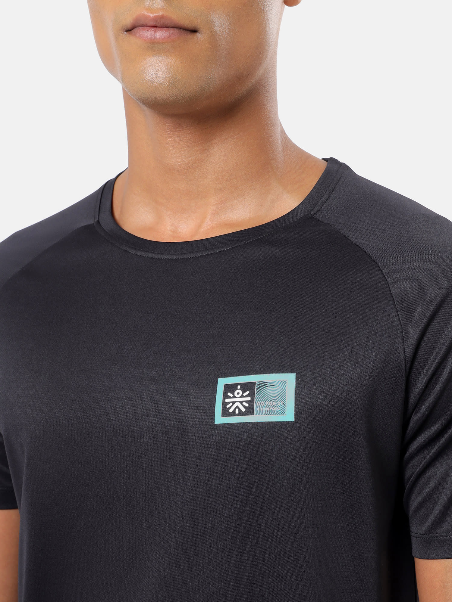 Solid Raglan T-shirt with Logo Pack of 2 - Image 7