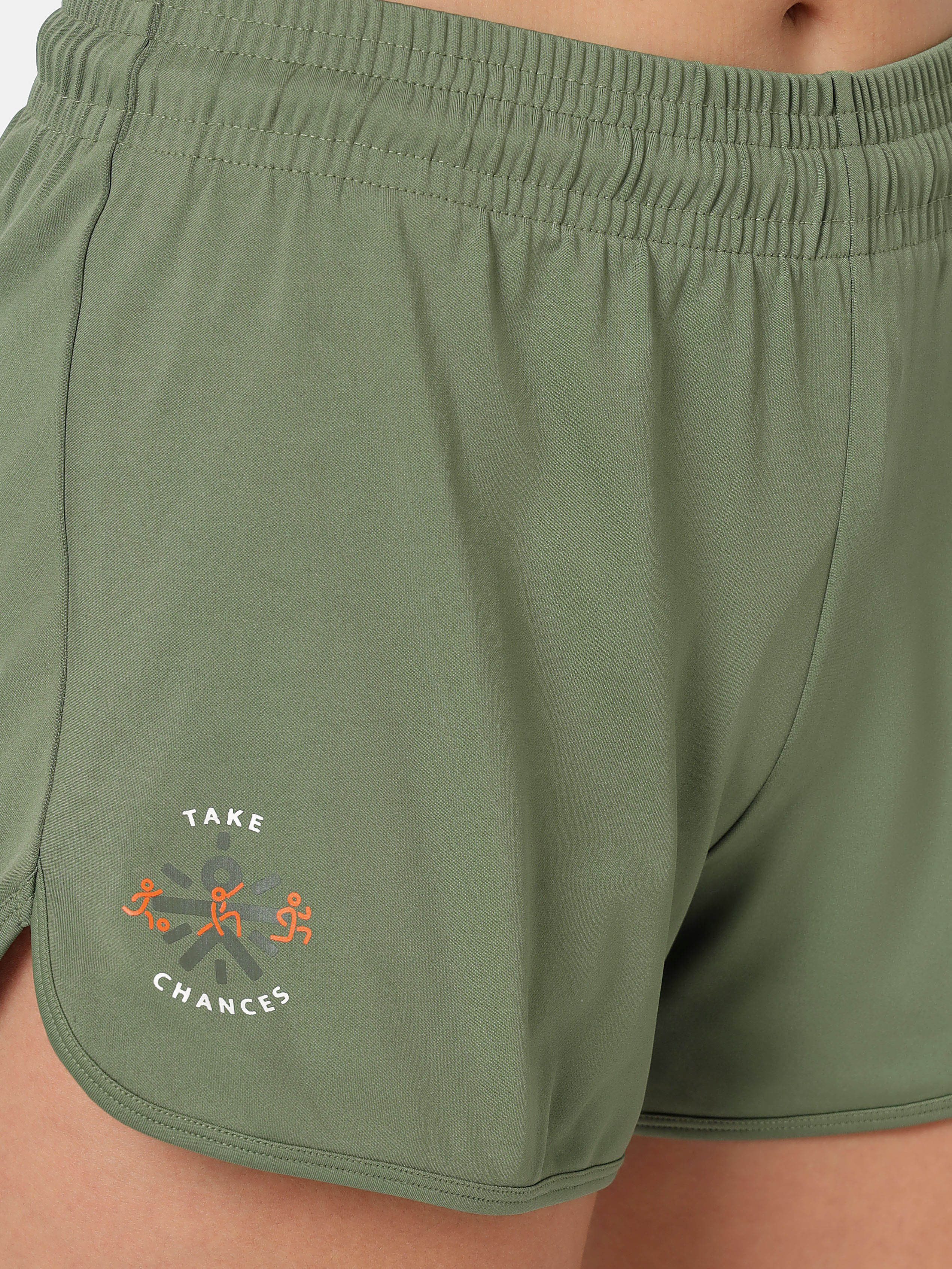 Solid Shorts with Curved Hem Pack of 2 - Image 7