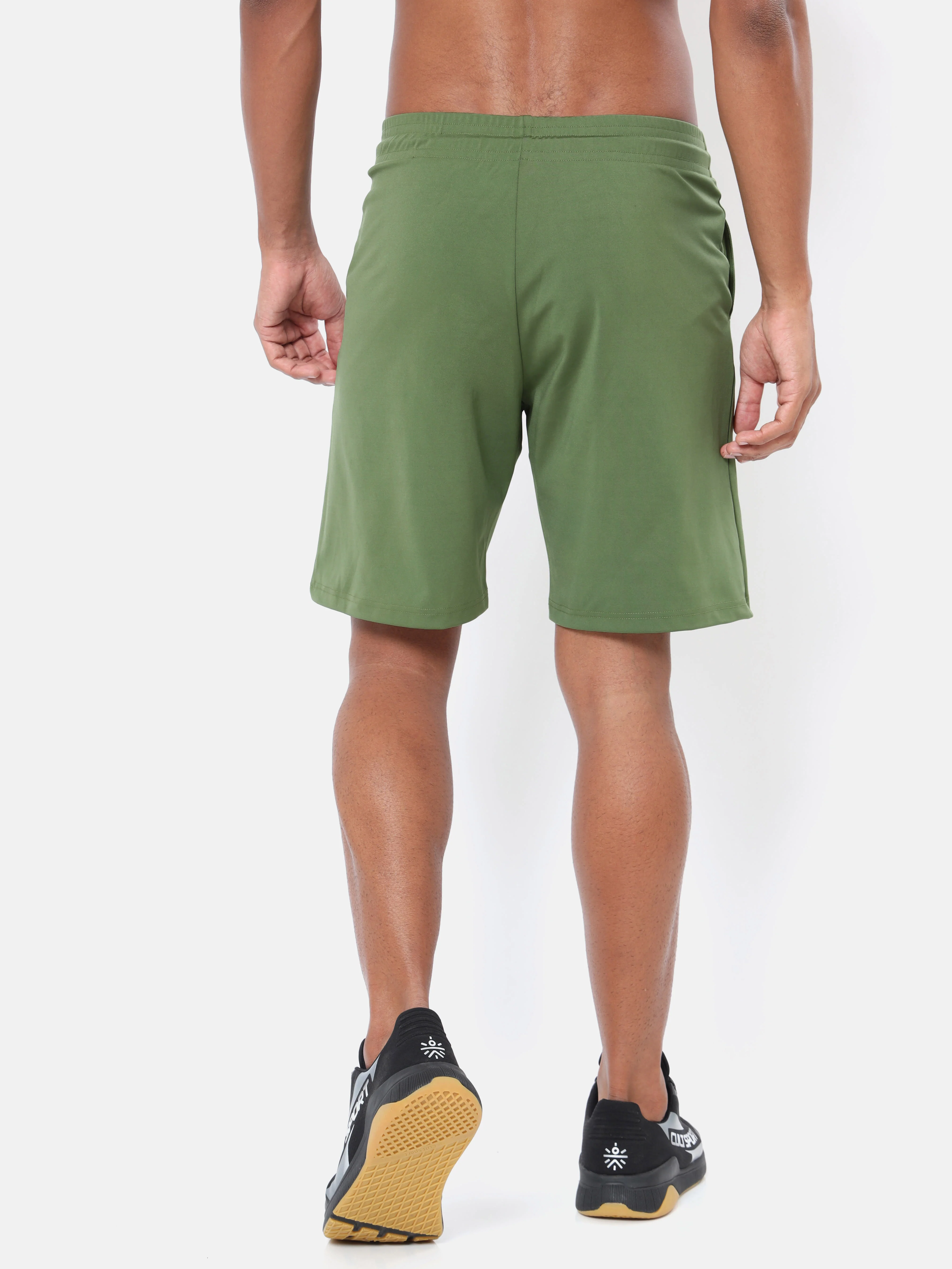 Solid Workout Shorts Pack of 2 - Image 3