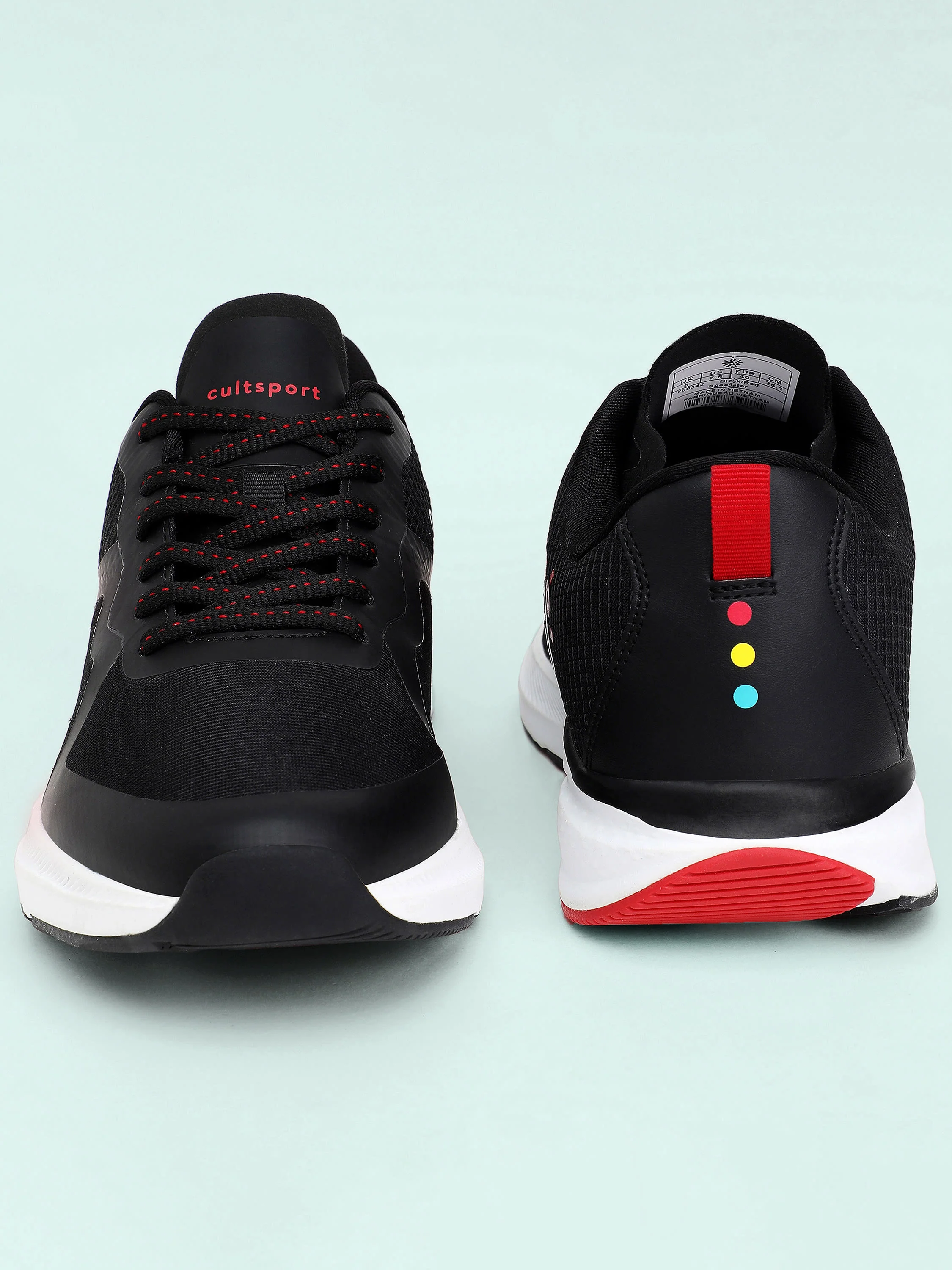 cult Speedster Men Running Shoes - Black - Image 2