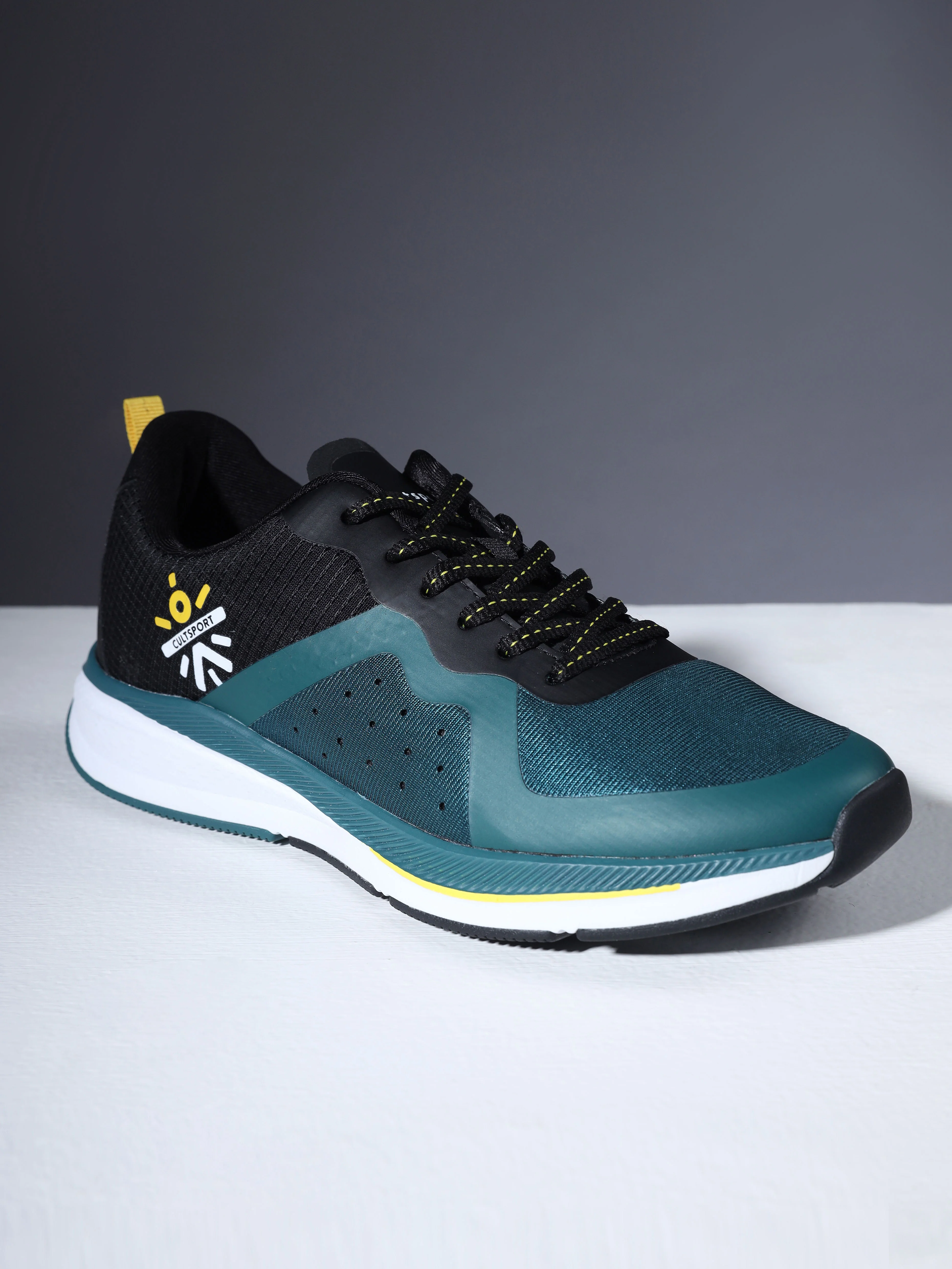 cult Speedster Women Running Shoes - Black/ Dark Teal - Image 5