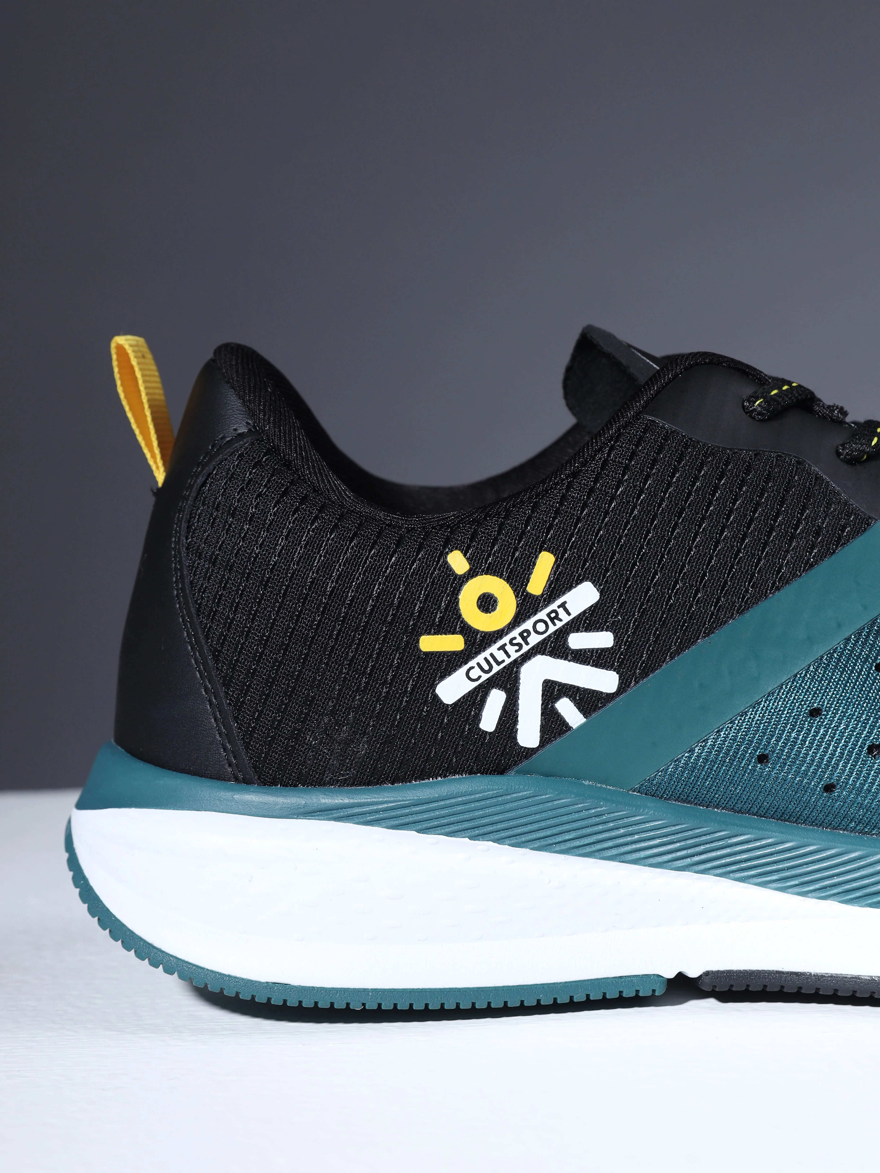 cult Speedster Women Running Shoes - Black/ Dark Teal - Image 6