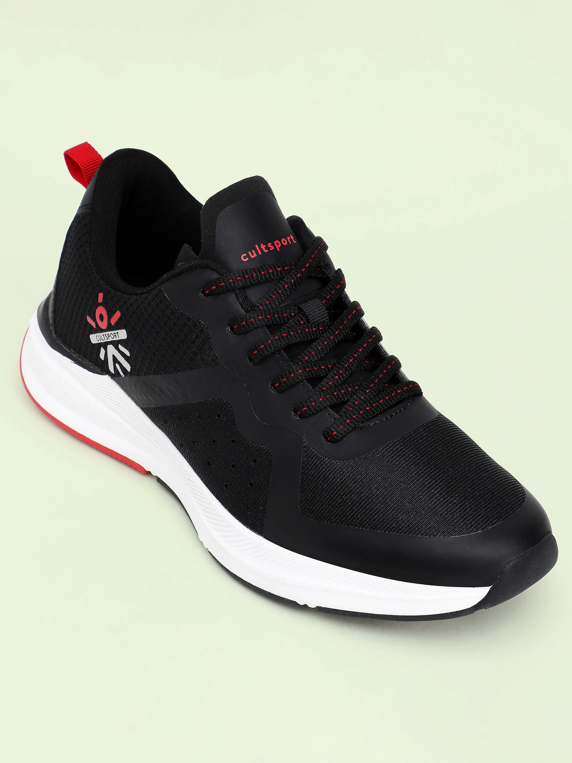 cult Speedster Women Running Shoes - Black/Red - Image 2