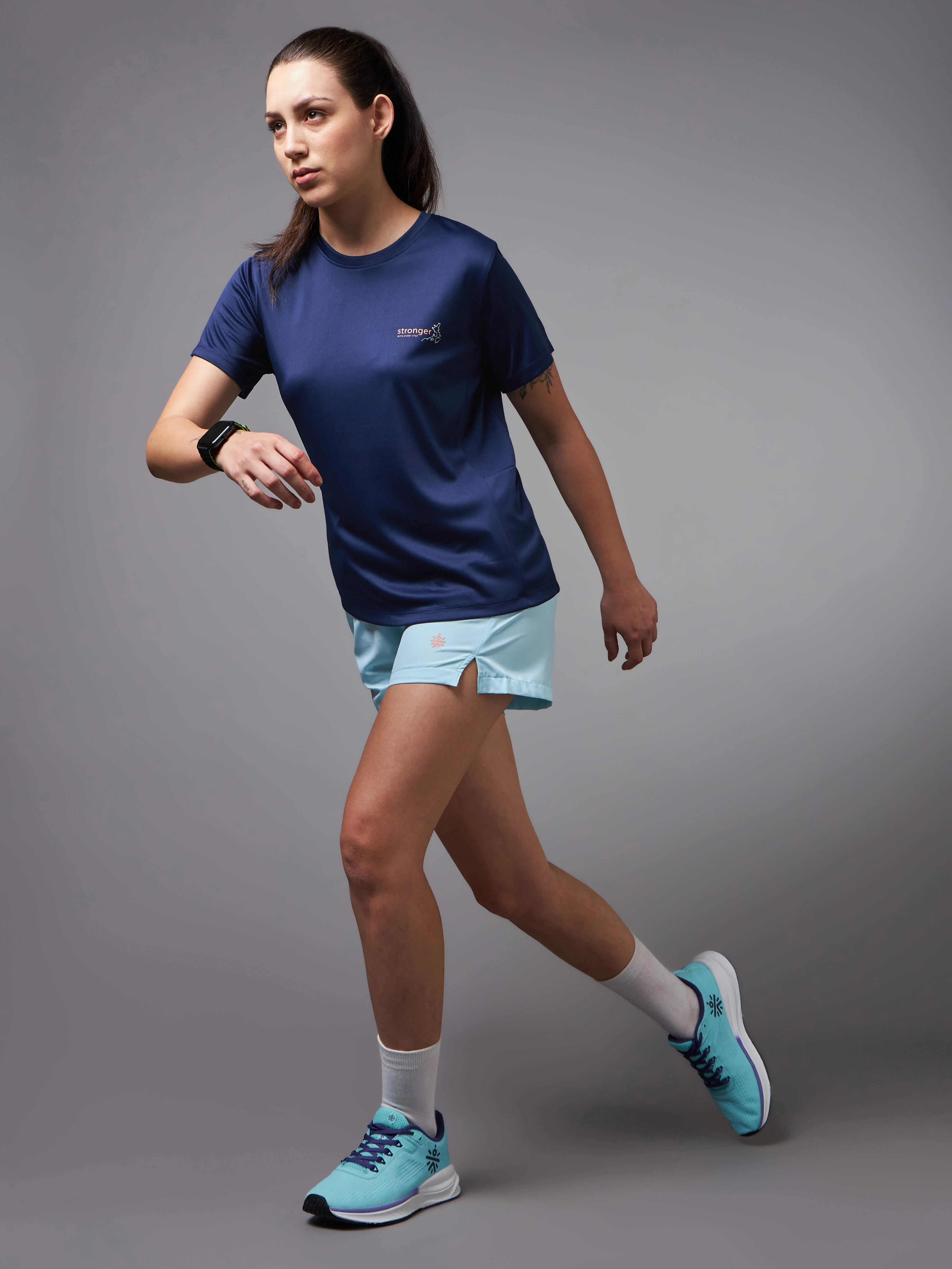 Stronger With Every Step Running T-shirt - Image 2