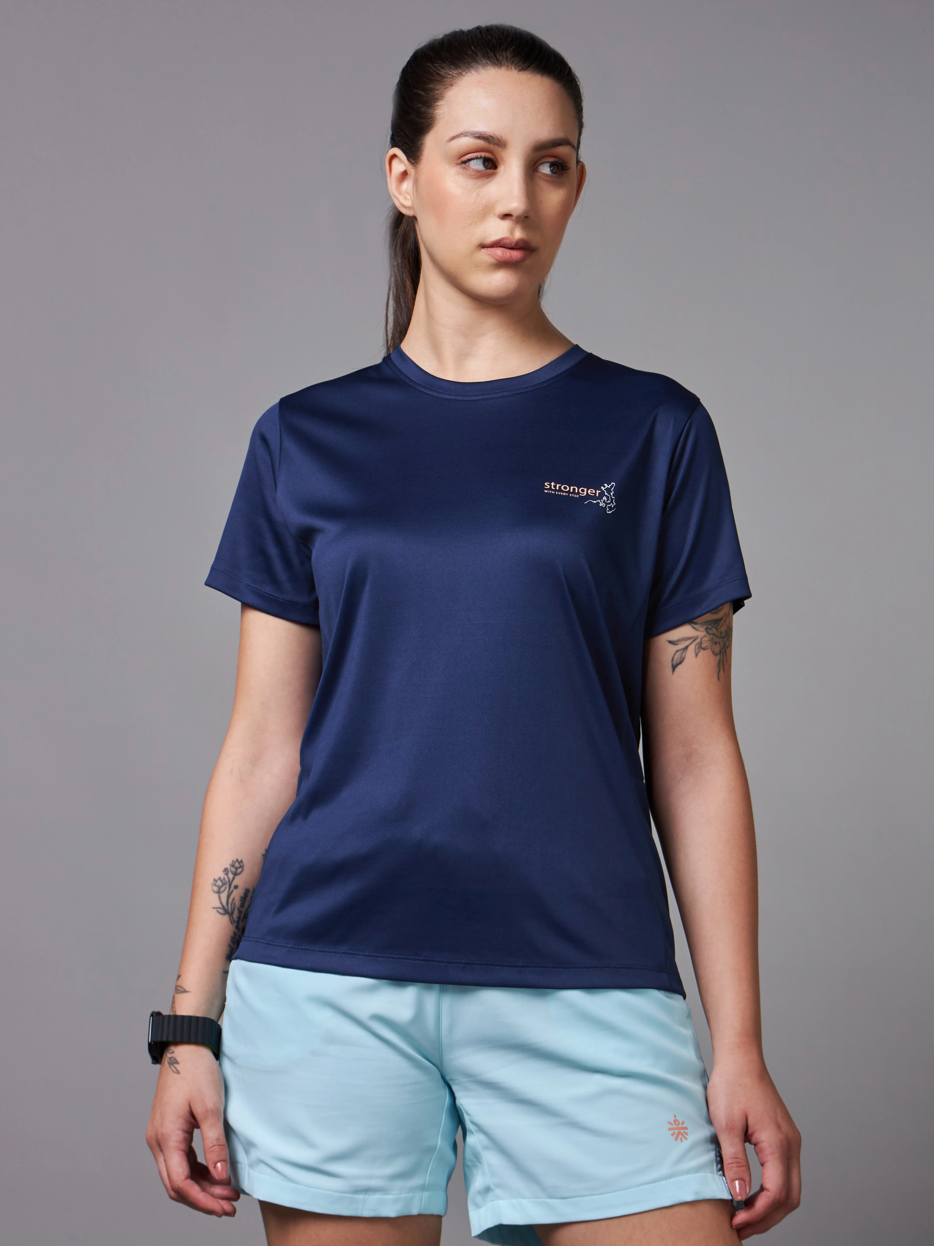Stronger With Every Step Running T-shirt - Image 4