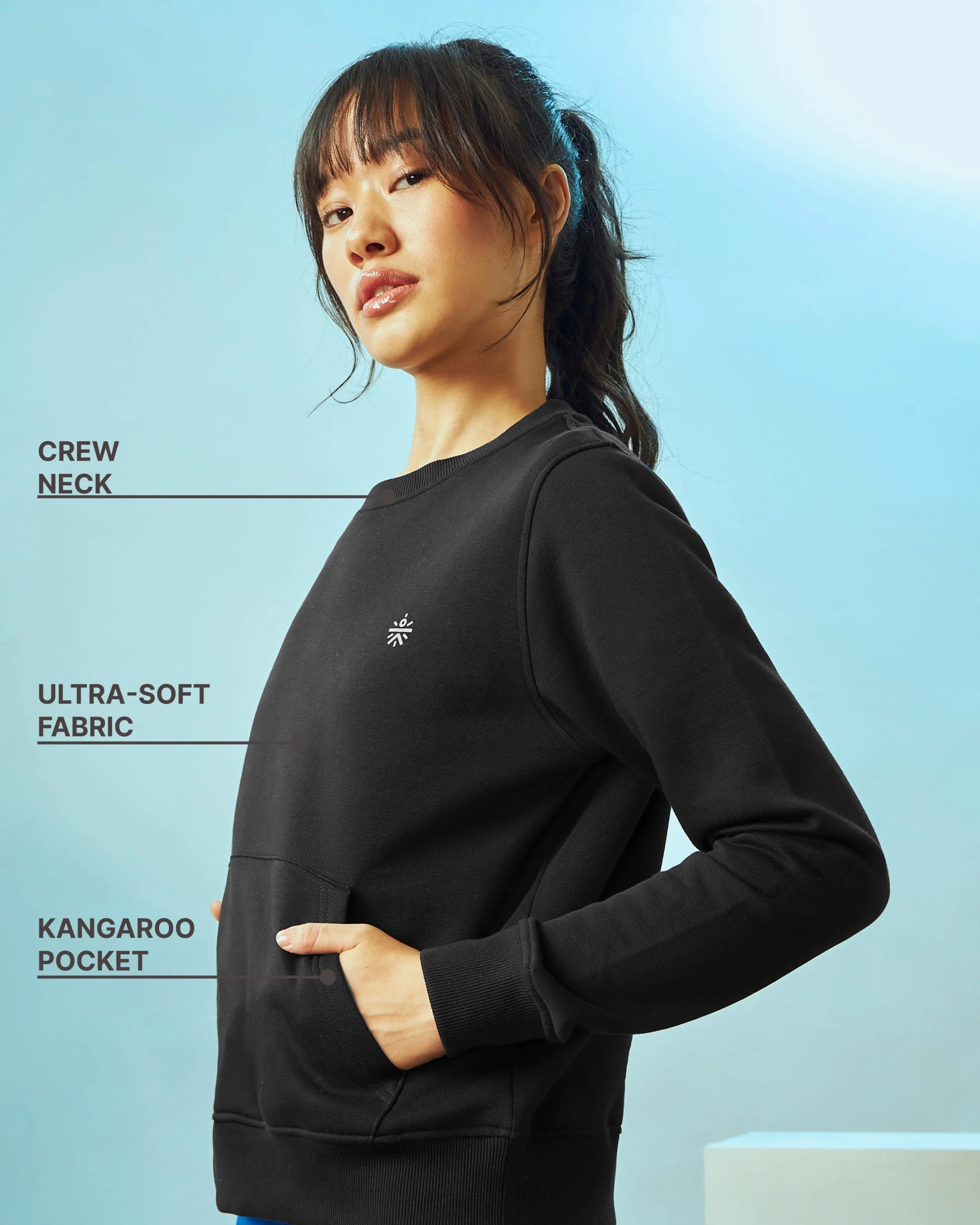 Sweatshirt with Kangaroo Pocket - Image 5