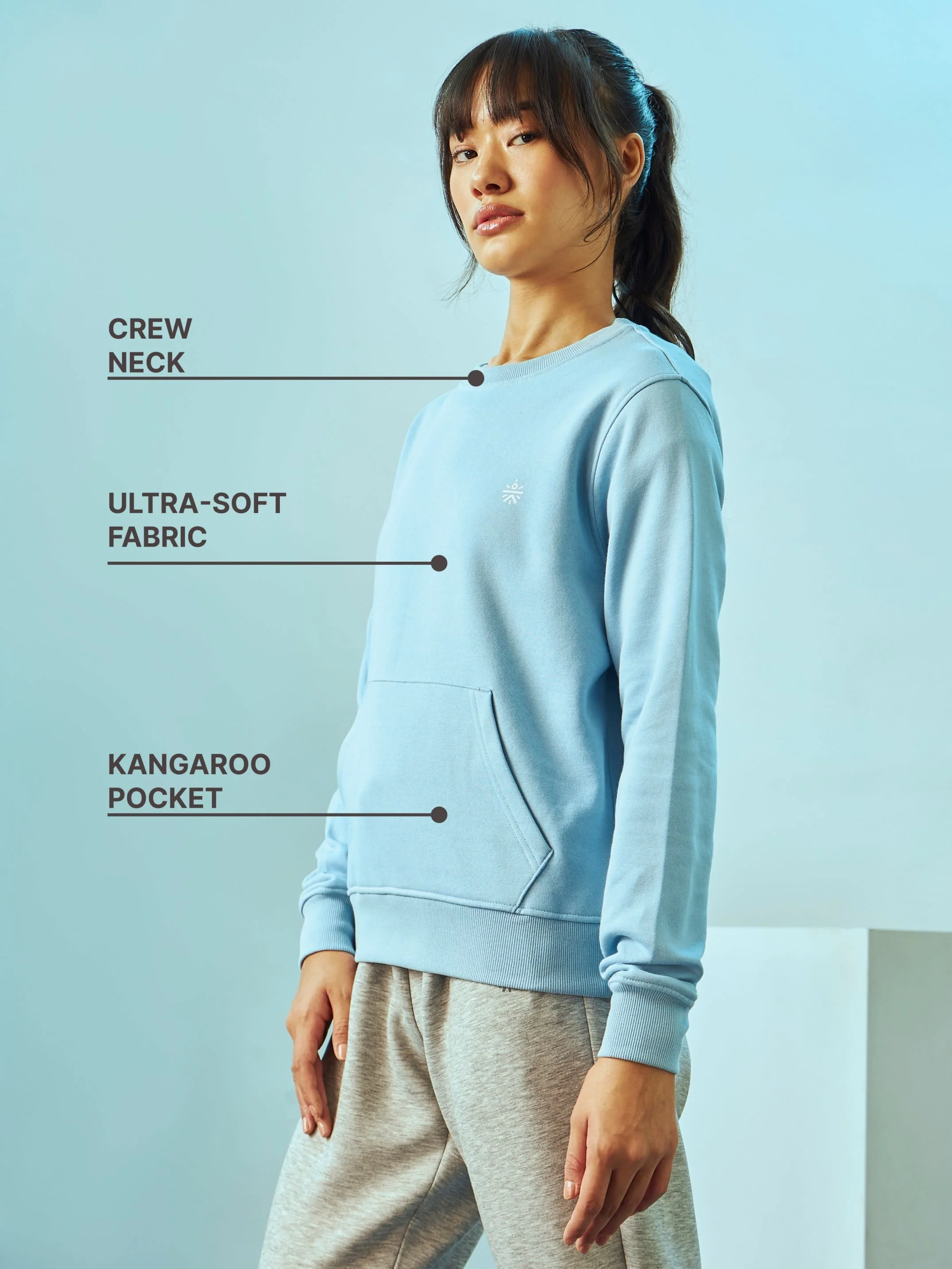 Sweatshirt with Kangaroo Pocket - Image 5