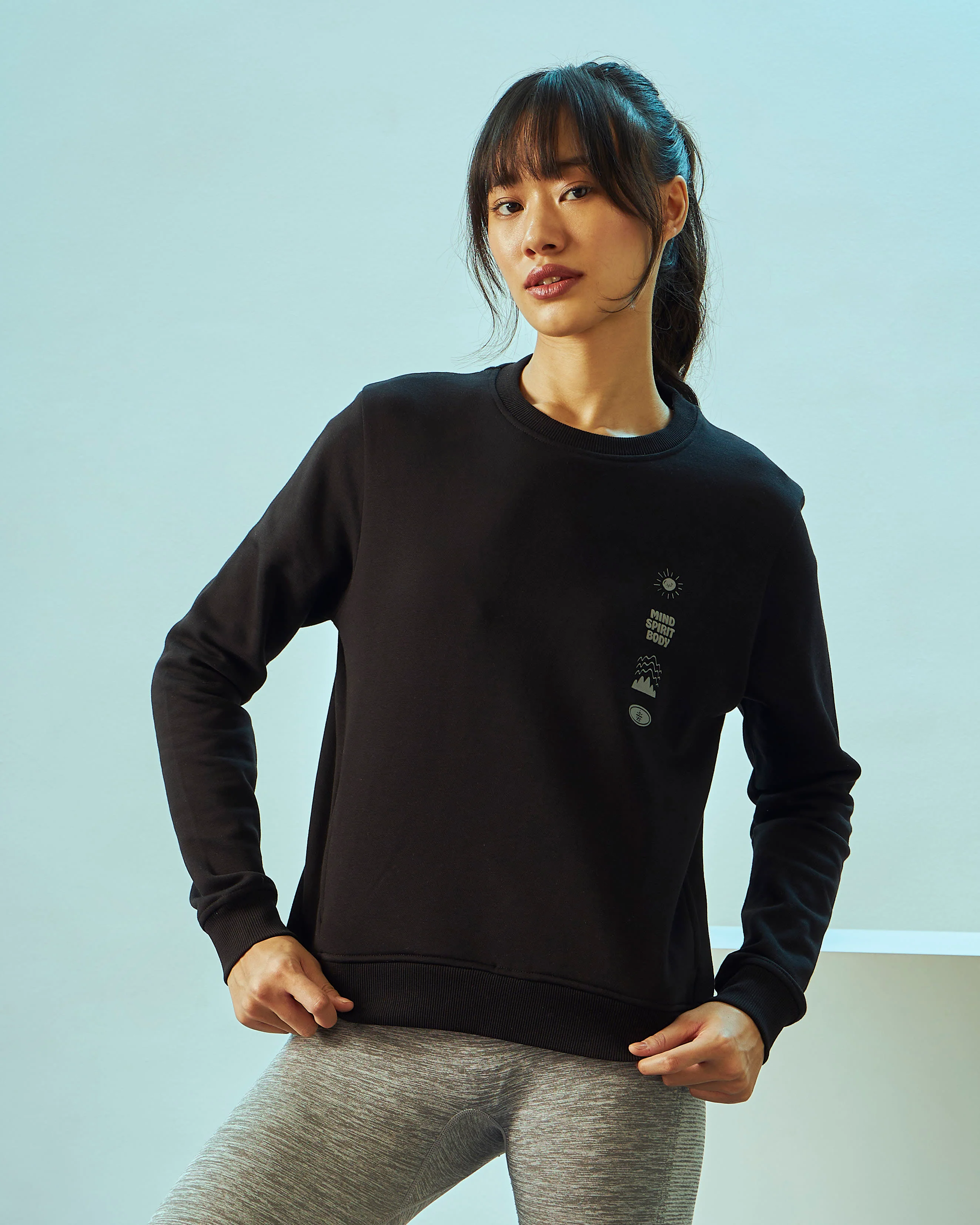 Sweatshirt with Kangaroo Pocket - Image 3