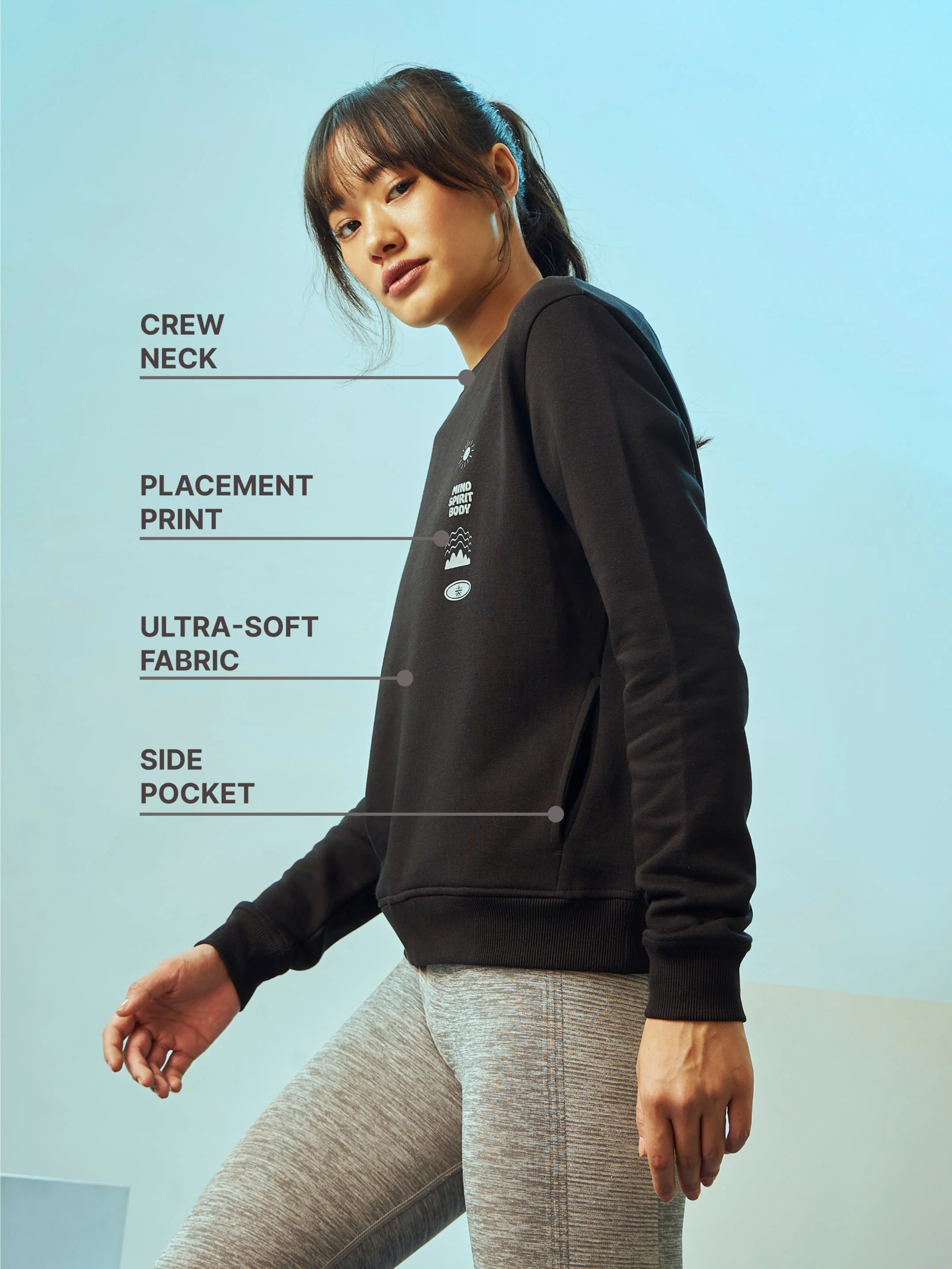 Sweatshirt with Kangaroo Pocket - Image 5