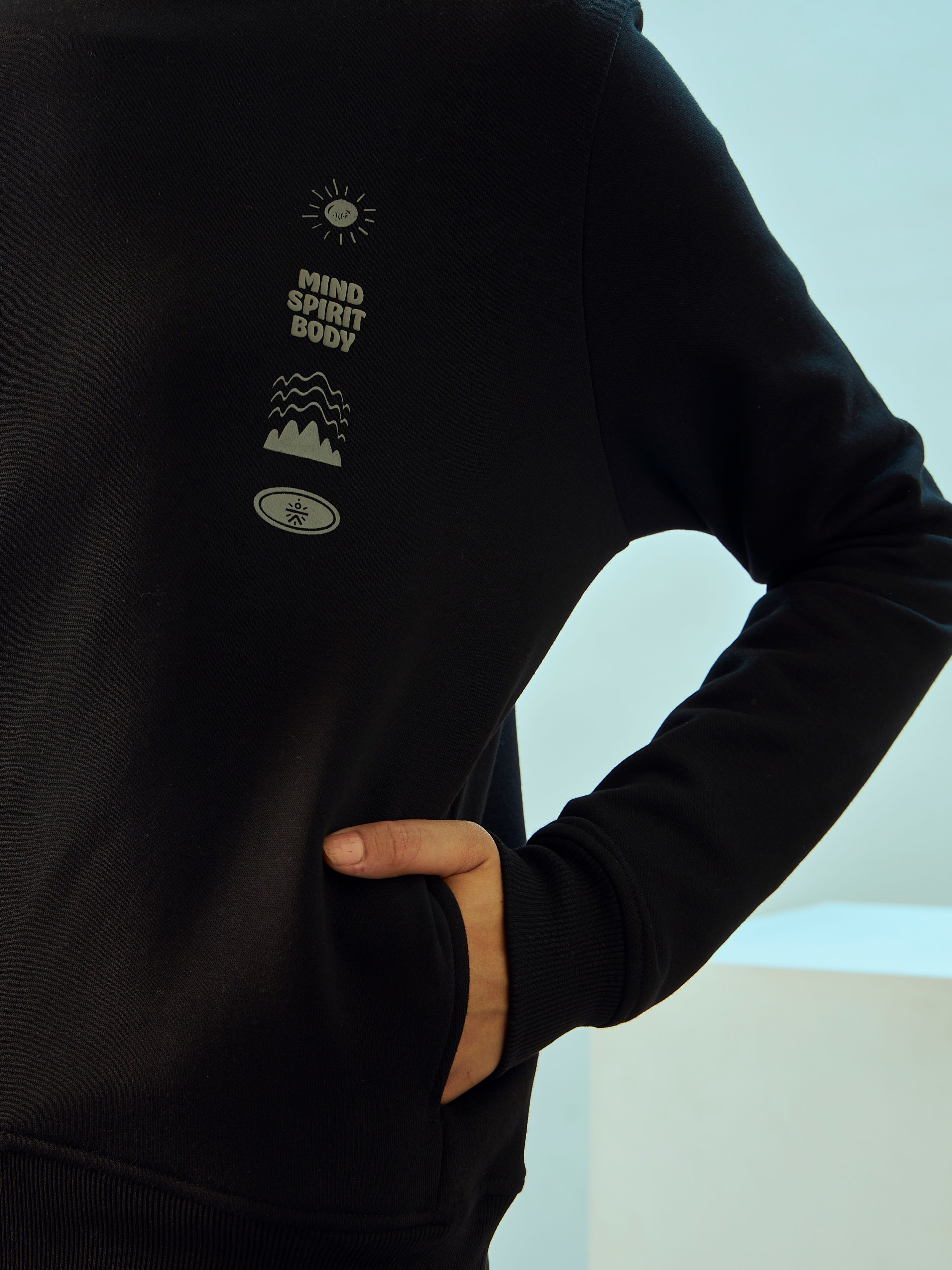 Sweatshirt with Kangaroo Pocket - Image 7