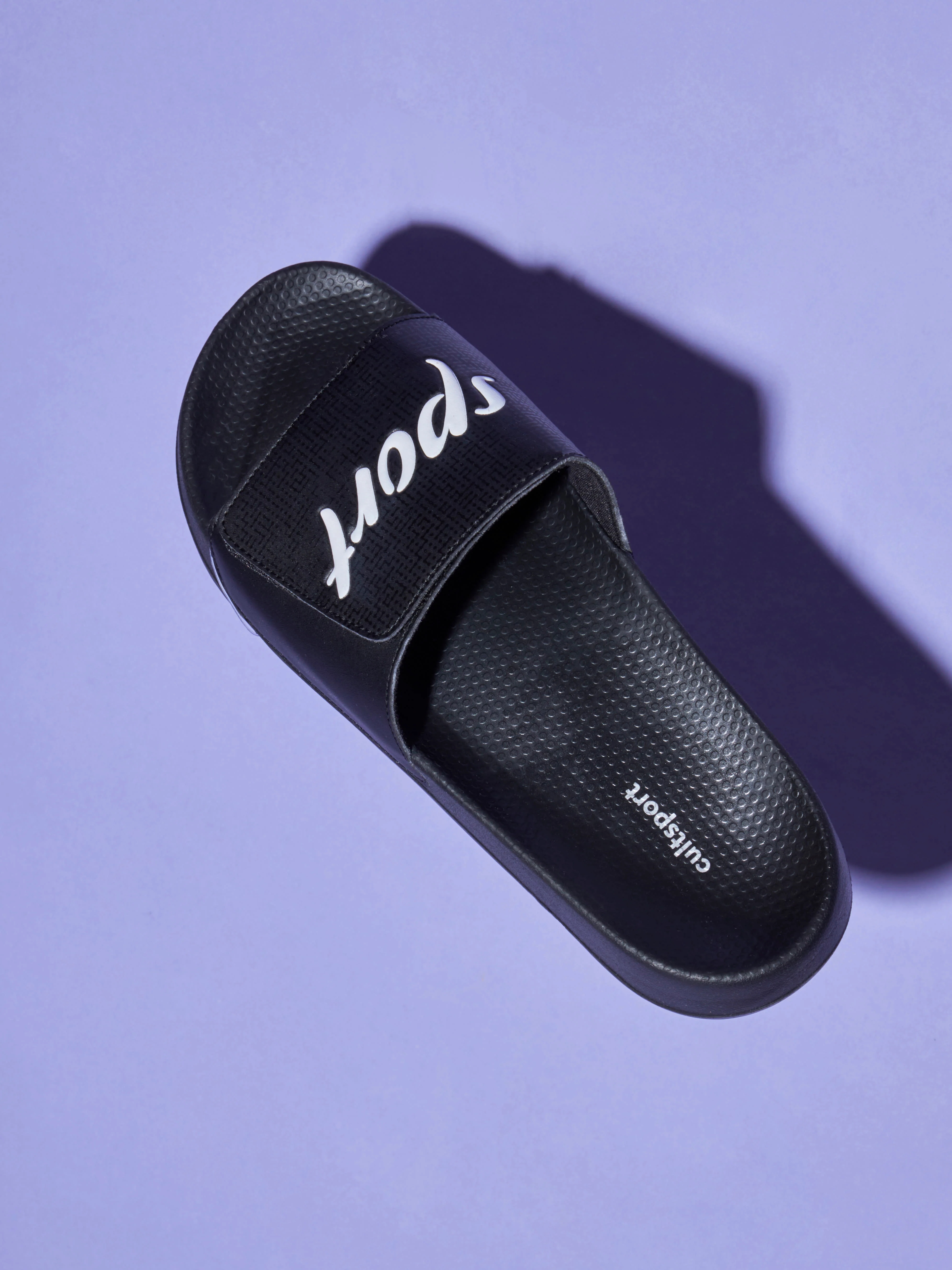 cult Swift Black Men Slides - Image 6