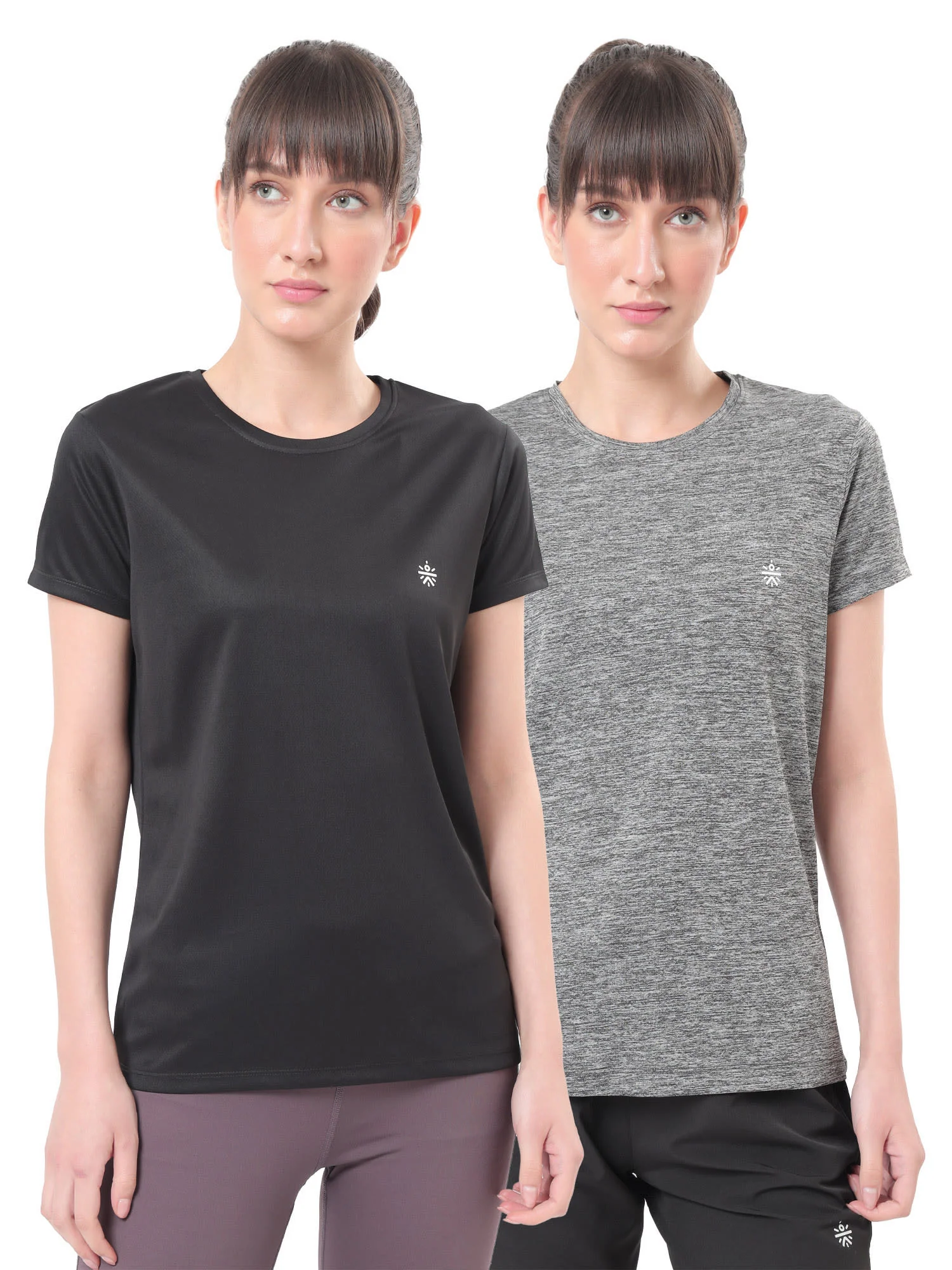 Textured Active T-shirt with Logo Pack of 2 - Image 8