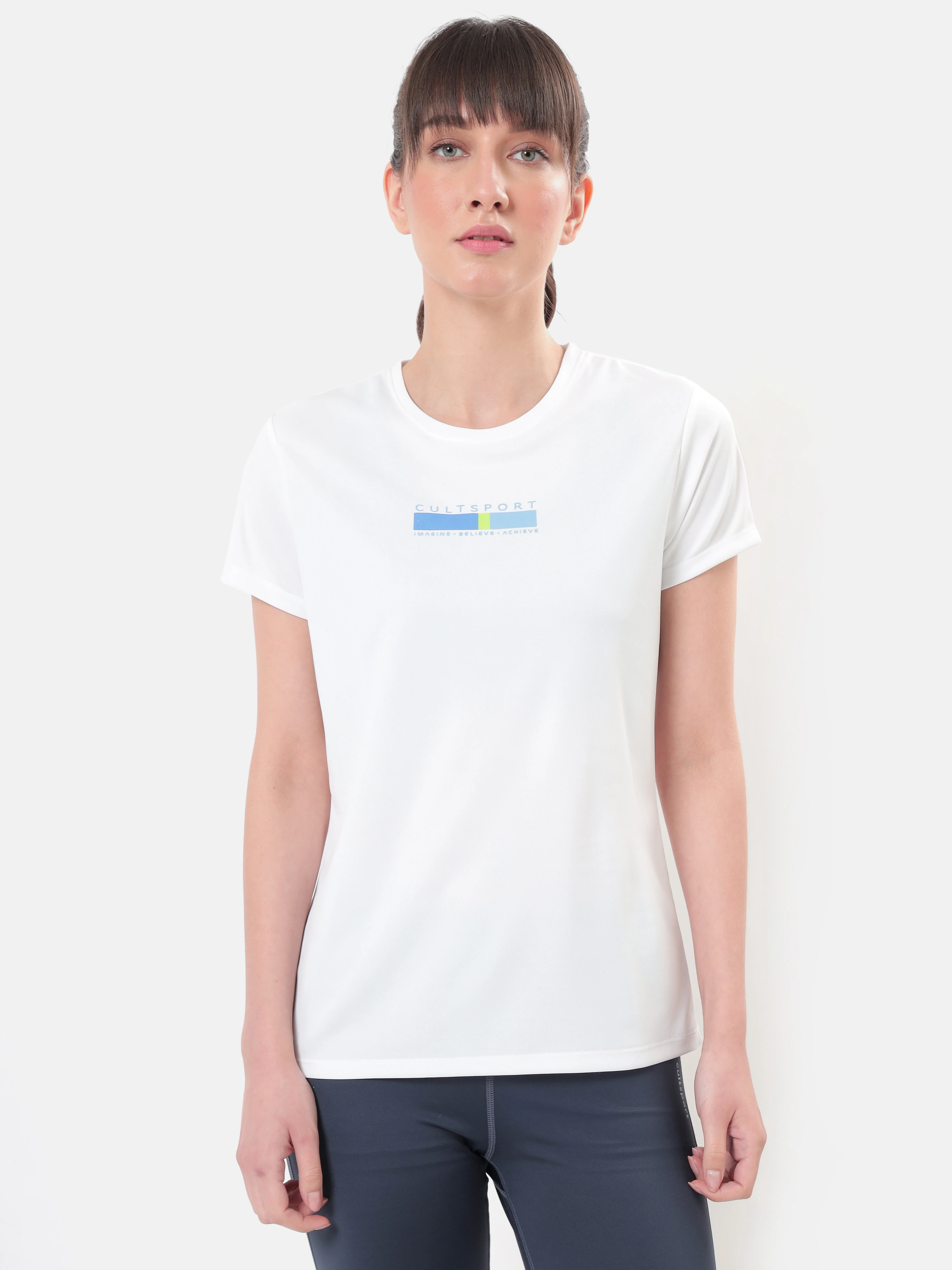 Textured Active T-shirt with Logo Pack of 3 - Image 6