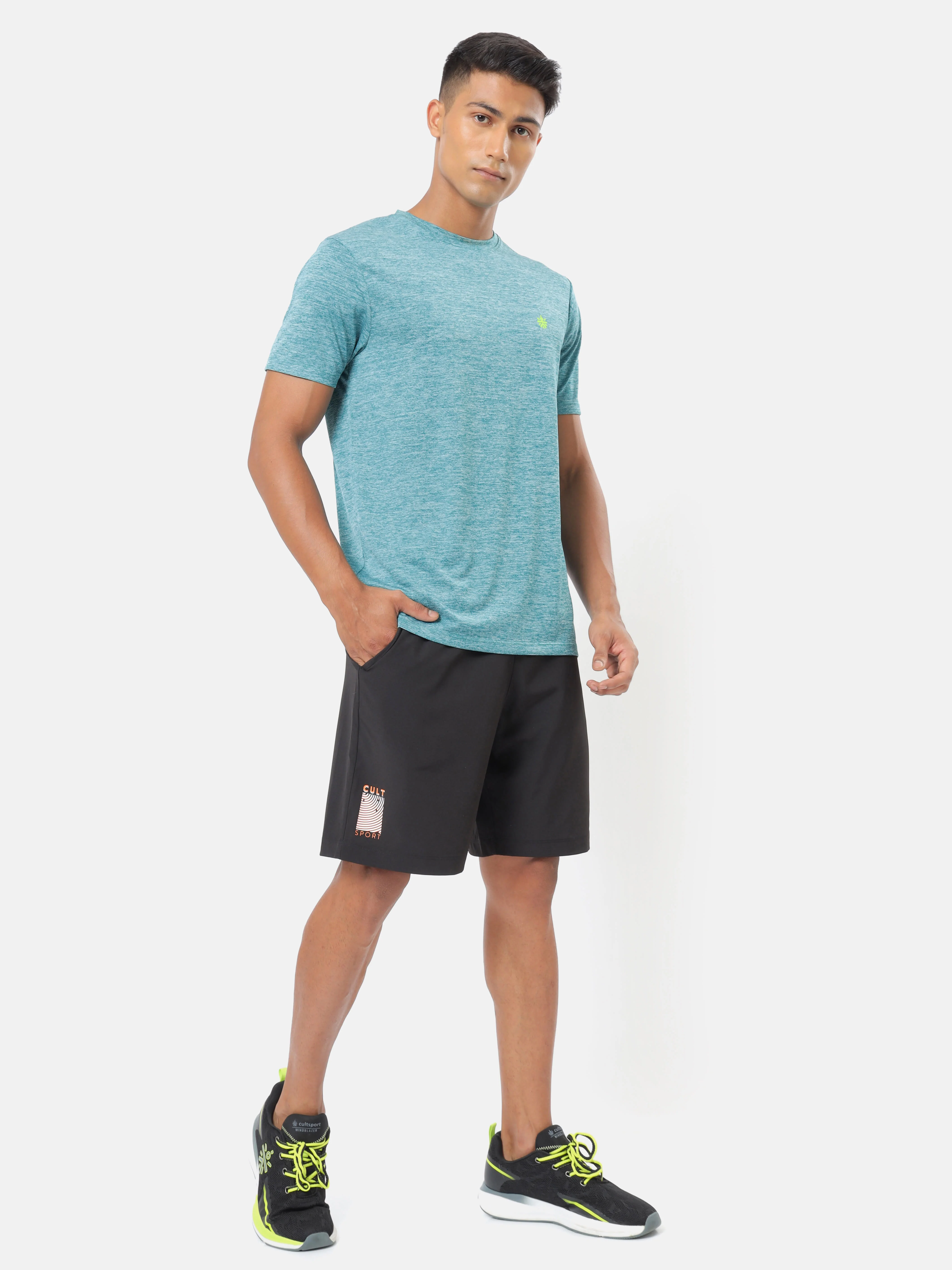 Textured Performance T-shirt with Logo Pack of 2 - Image 4
