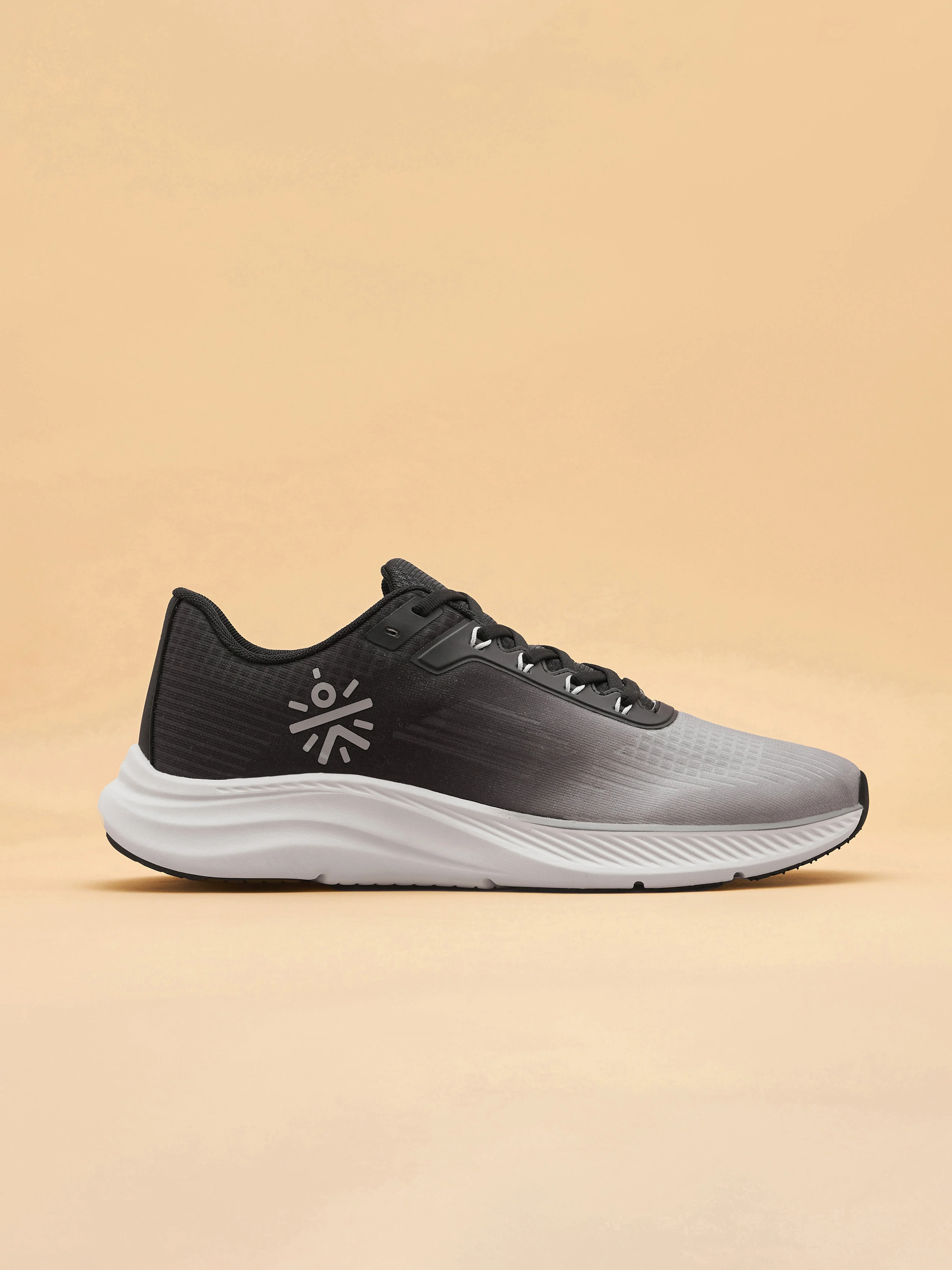 cult Thunderbird Men Running Shoes - Black/Ash Grey - Image 2