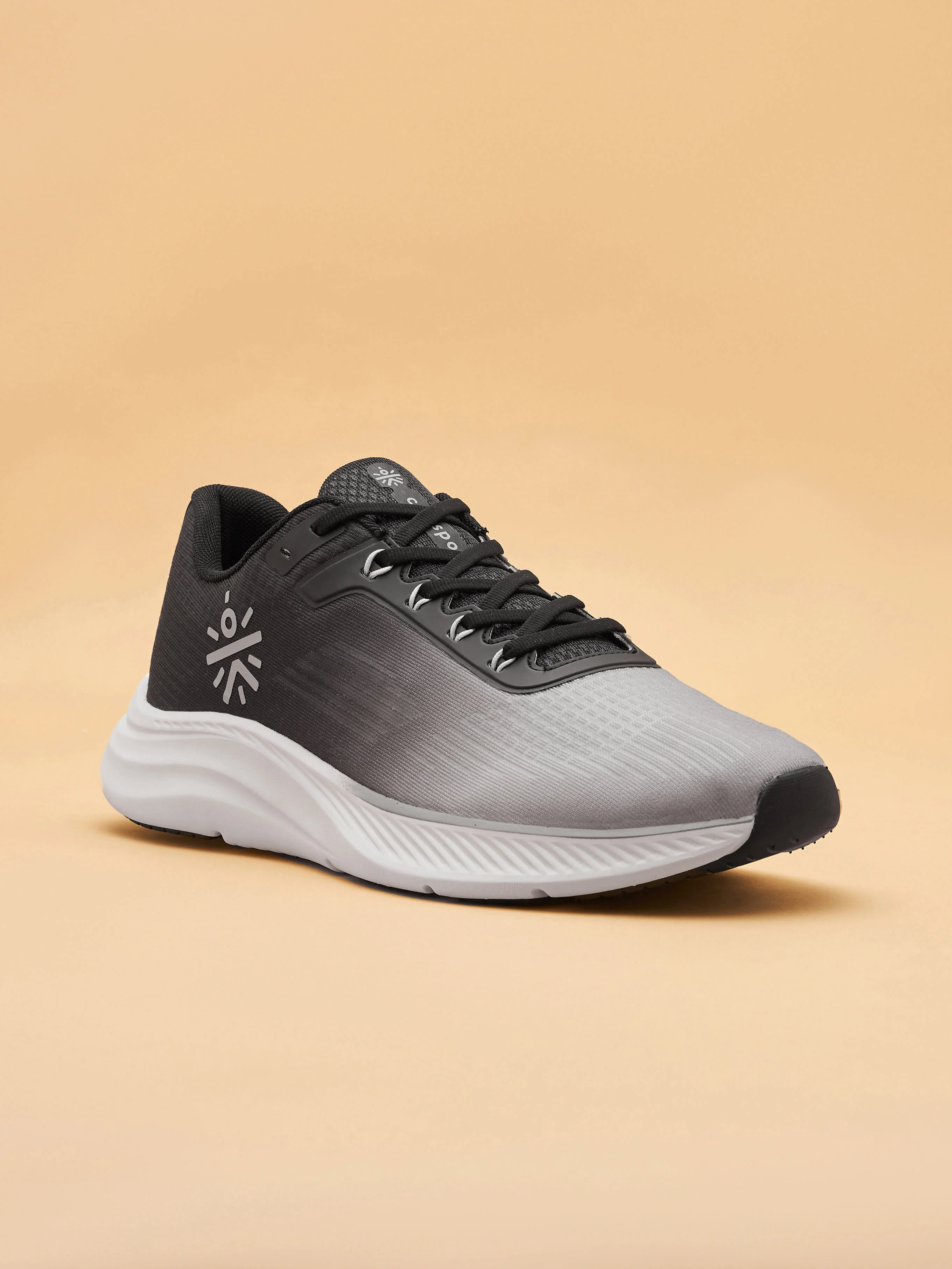 cult Thunderbird Men Running Shoes - Black/Ash Grey - Image 7
