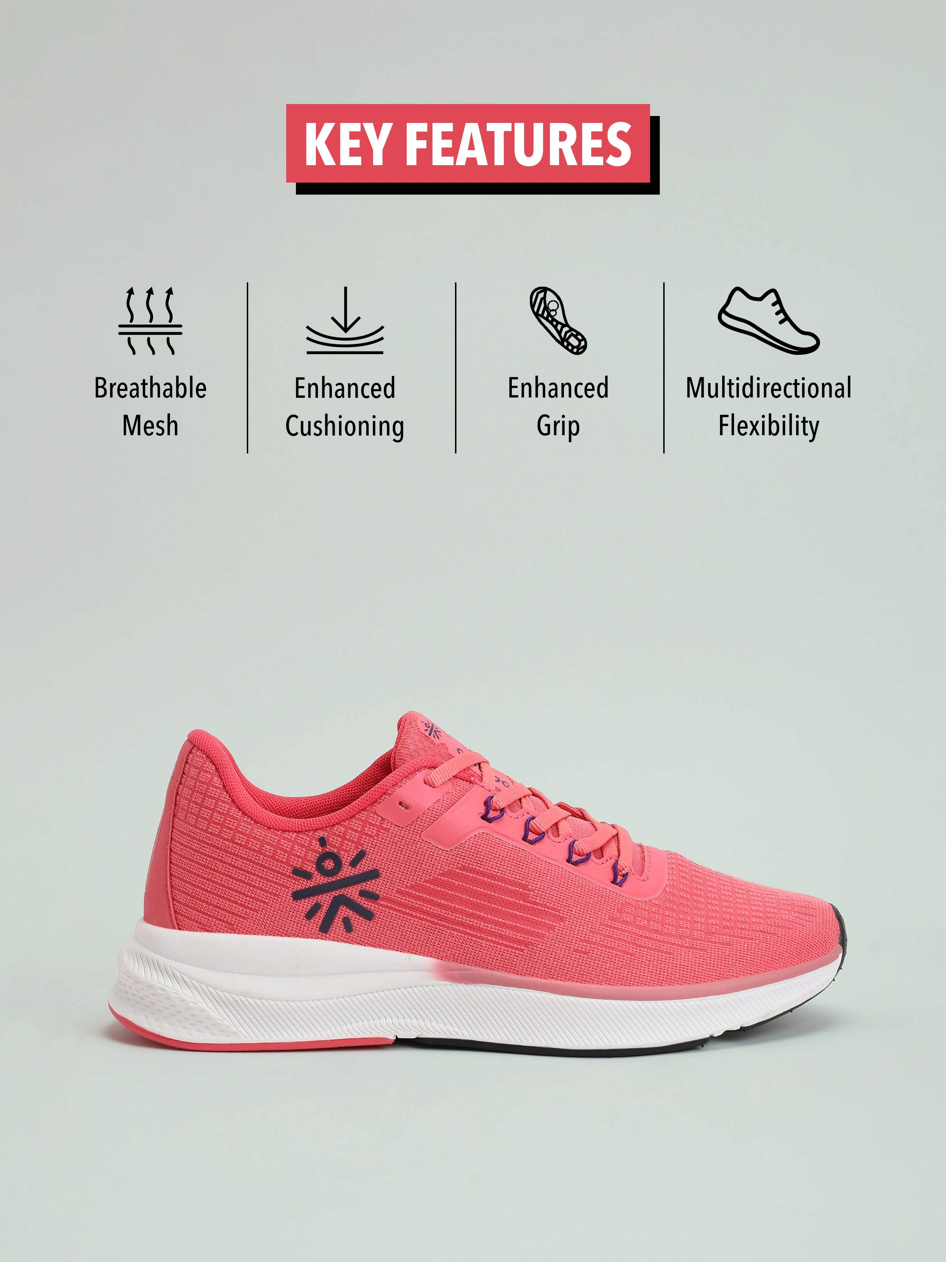 cult Thunderbird Women Running Shoes - L.Pink - Image 3