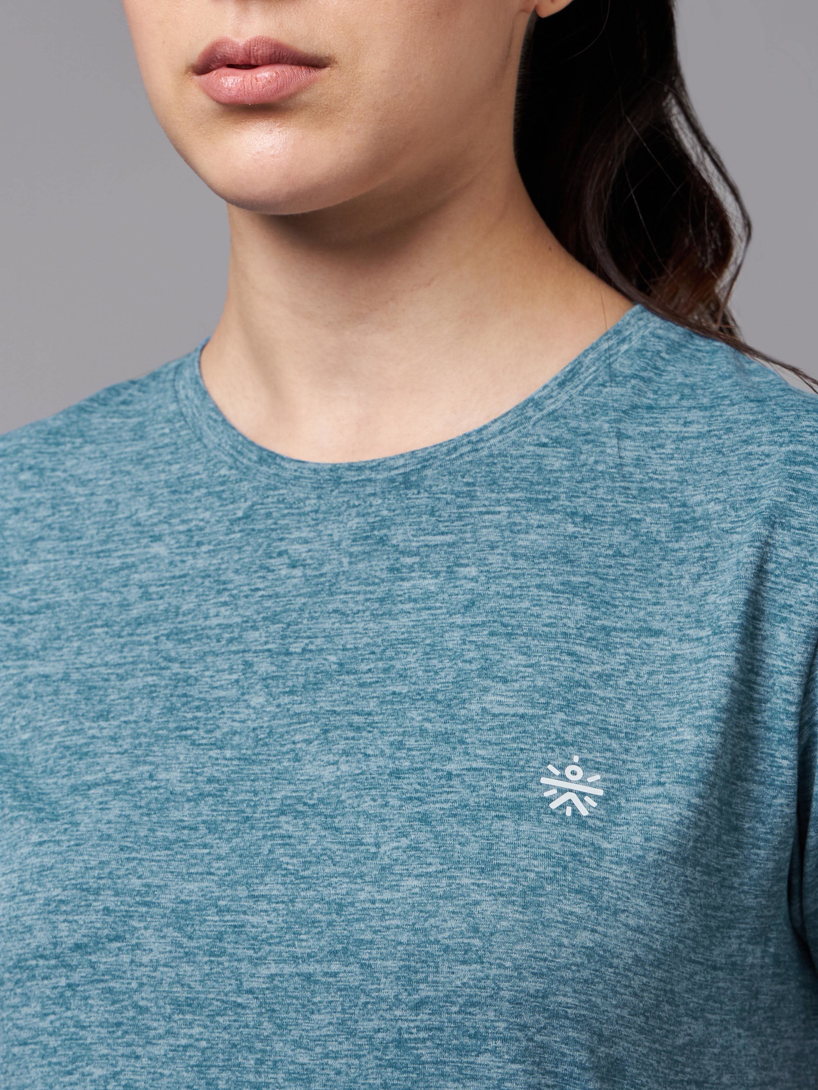 Women's Train All Day Blue Comfortech T-shirt - Image 7