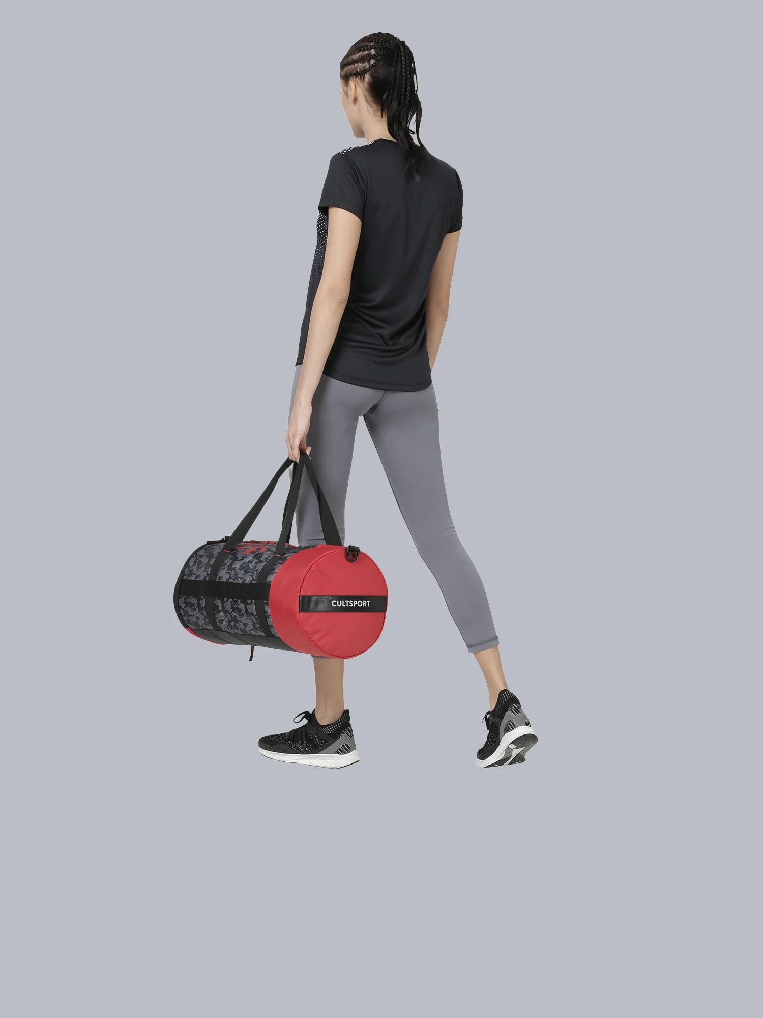 Signature Camouflage Black Duffel - Image 8
