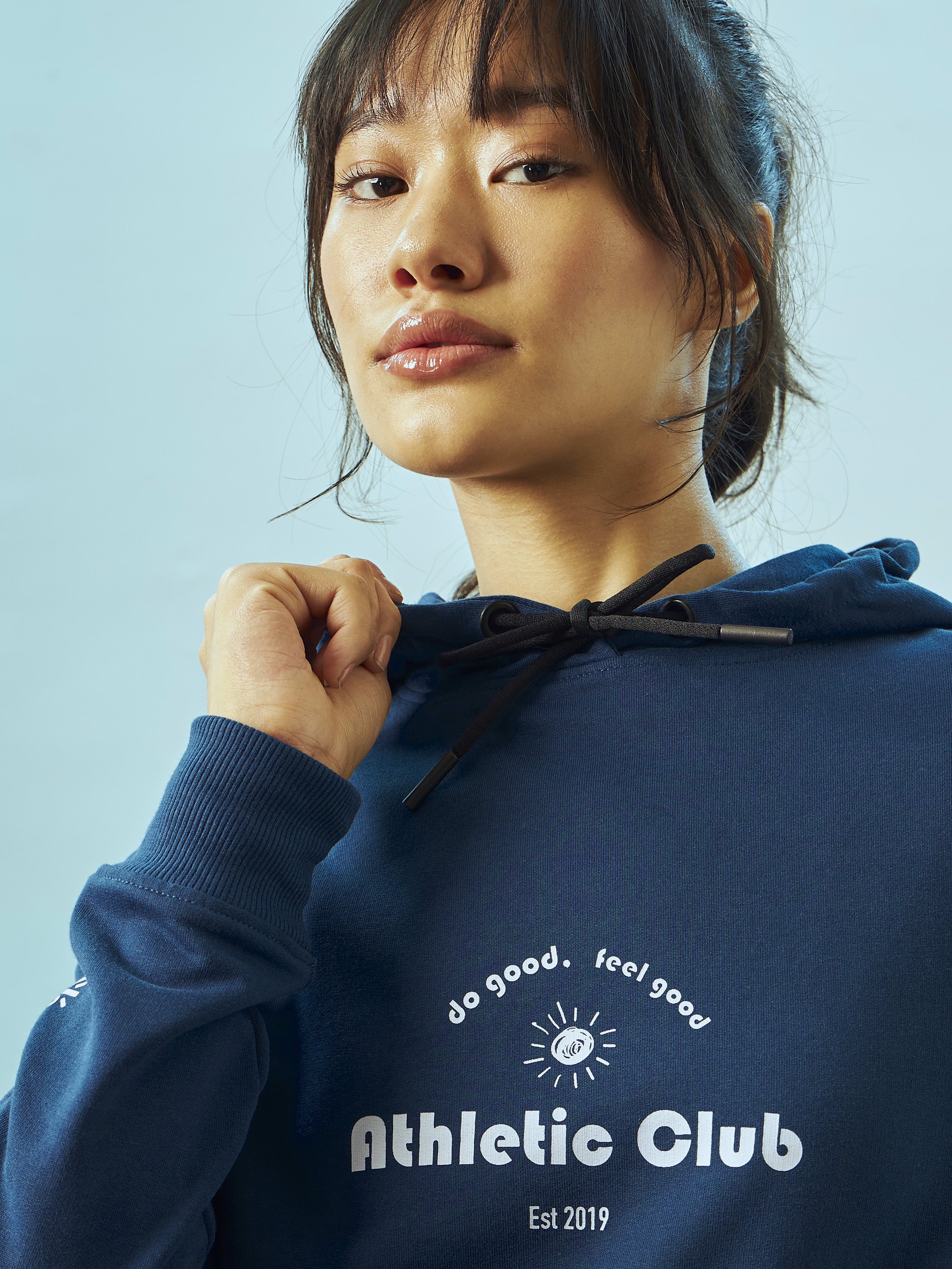 Typographic Print Sweatshirt with Pockets - Image 6