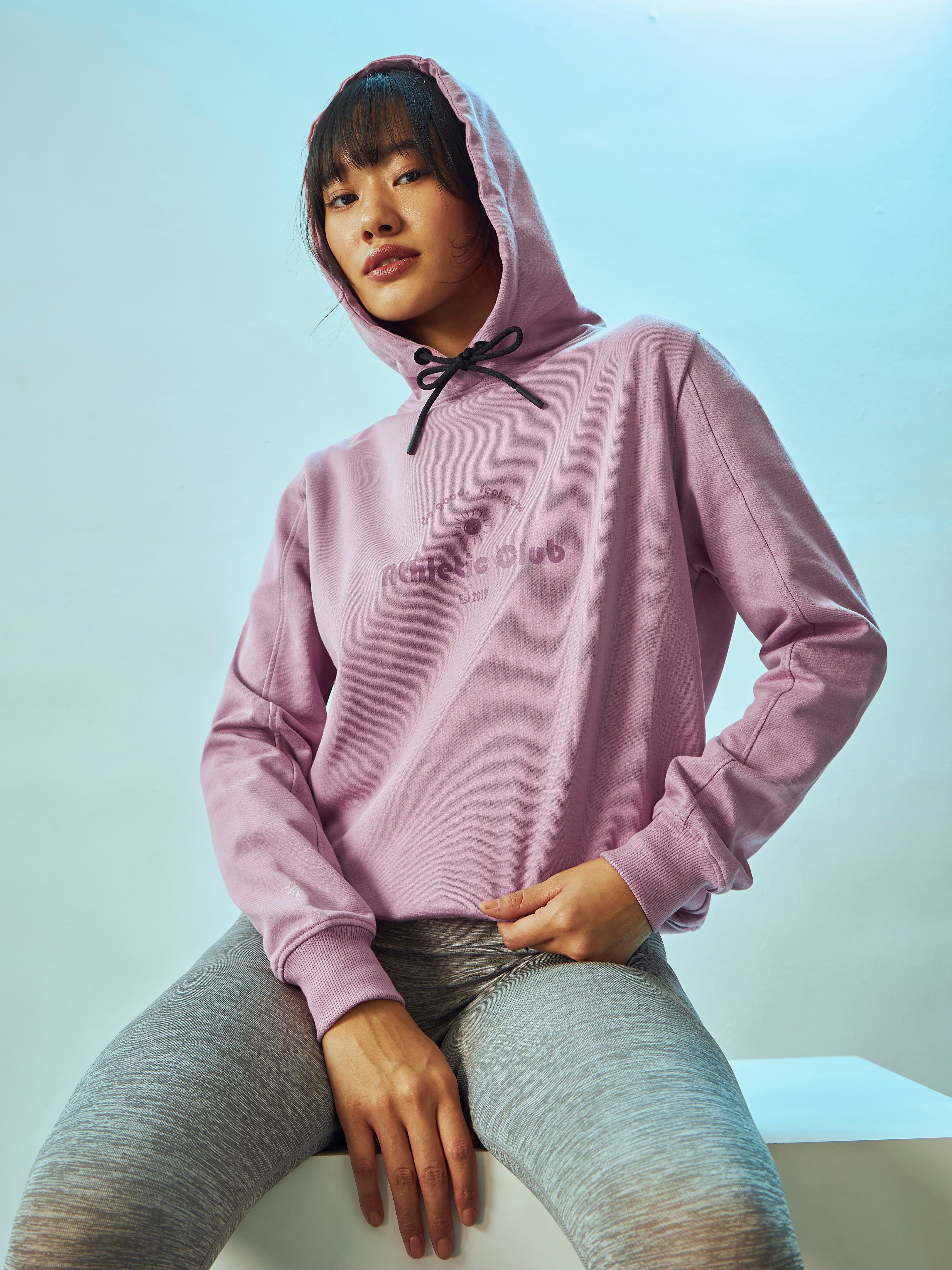 Typographic Print Sweatshirt with Pockets - Image 3