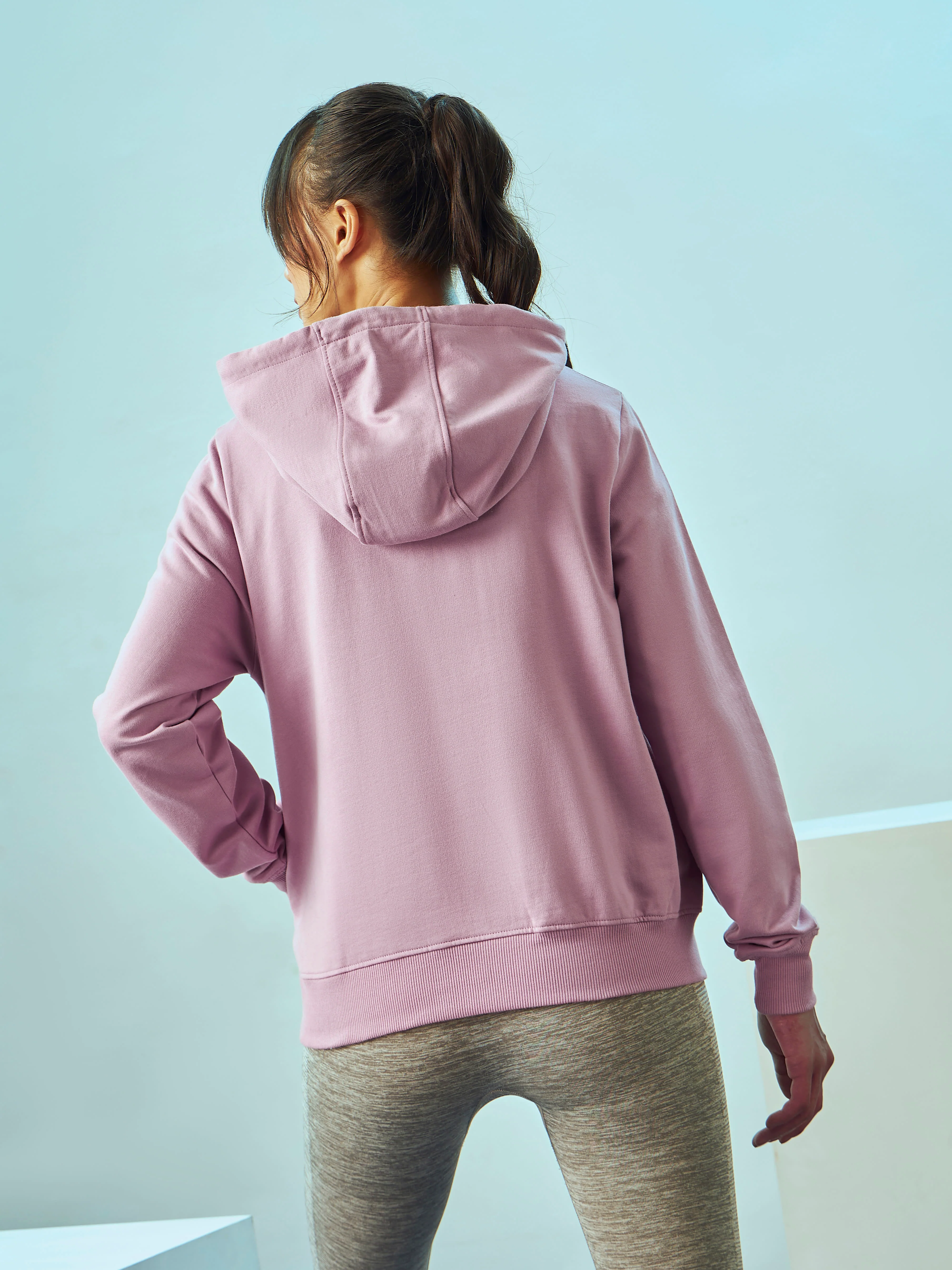 Typographic Print Sweatshirt with Pockets - Image 4
