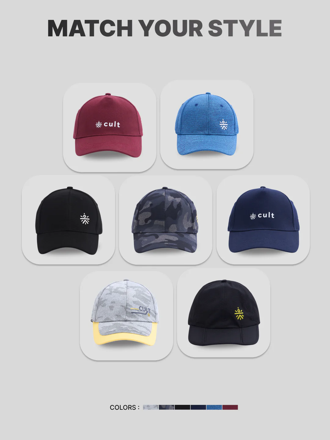 Unisex Adjustable Sports Cap - Image 4
