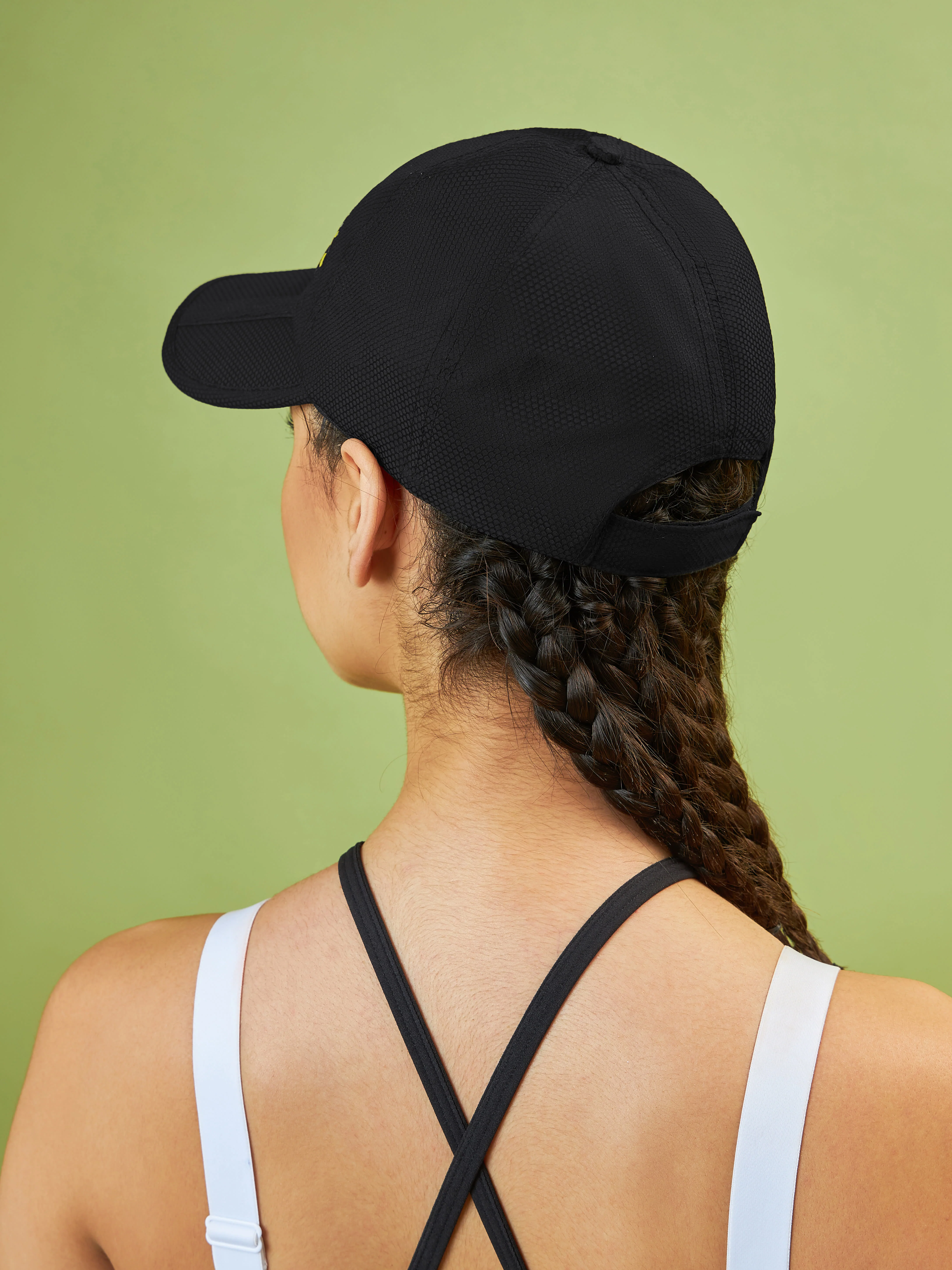 cult Compact Foldable Cap For Men & Women UV Protection Lightweight & Breathable Fabric Adjustable Closure Travel-Friendly Design Outdoor Sports, Adventure & Casual Use Durable & Comfortable Black - Image 2