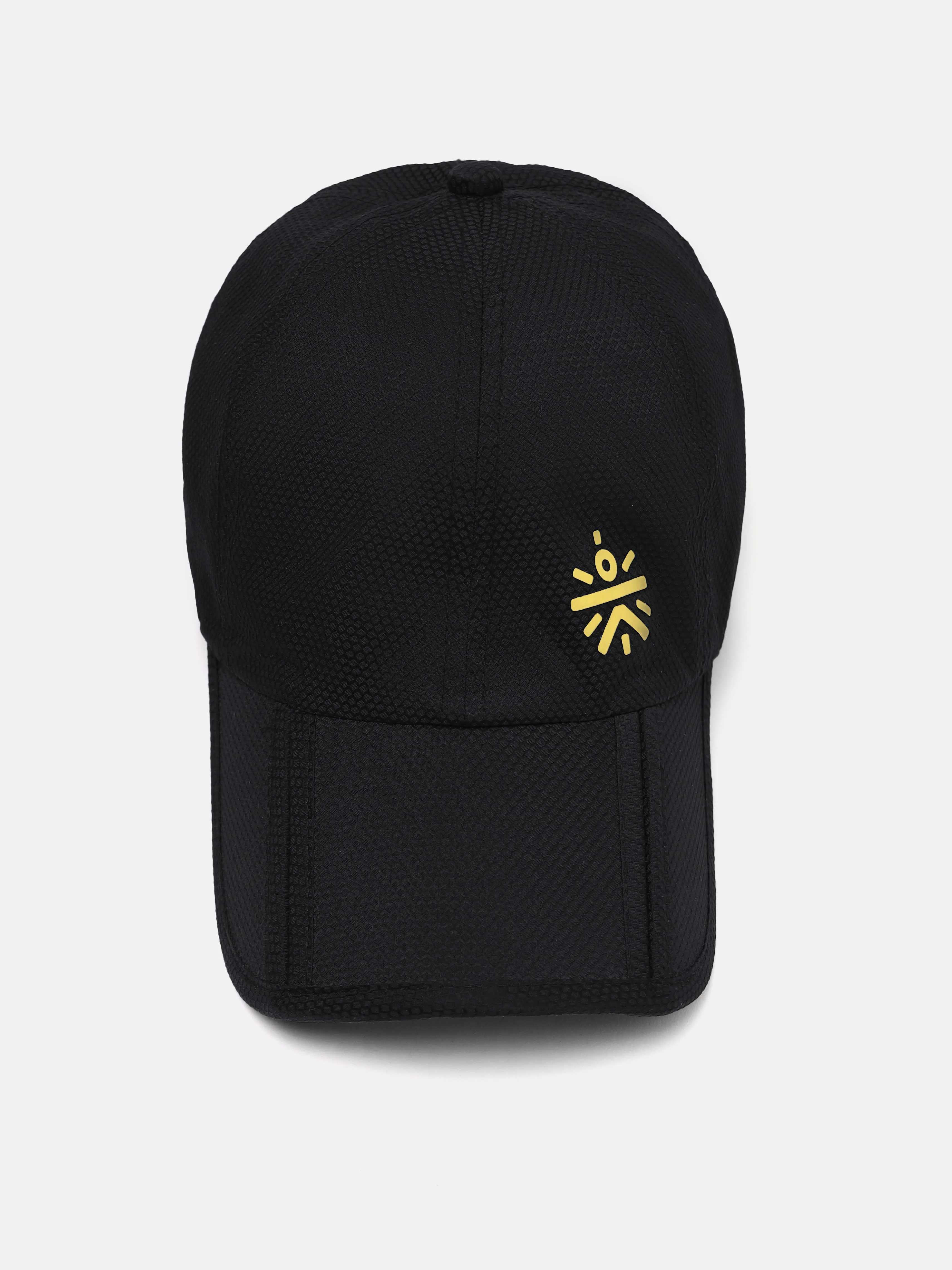 cult Compact Foldable Cap For Men & Women UV Protection Lightweight & Breathable Fabric Adjustable Closure Travel-Friendly Design Outdoor Sports, Adventure & Casual Use Durable & Comfortable Black - Image 5
