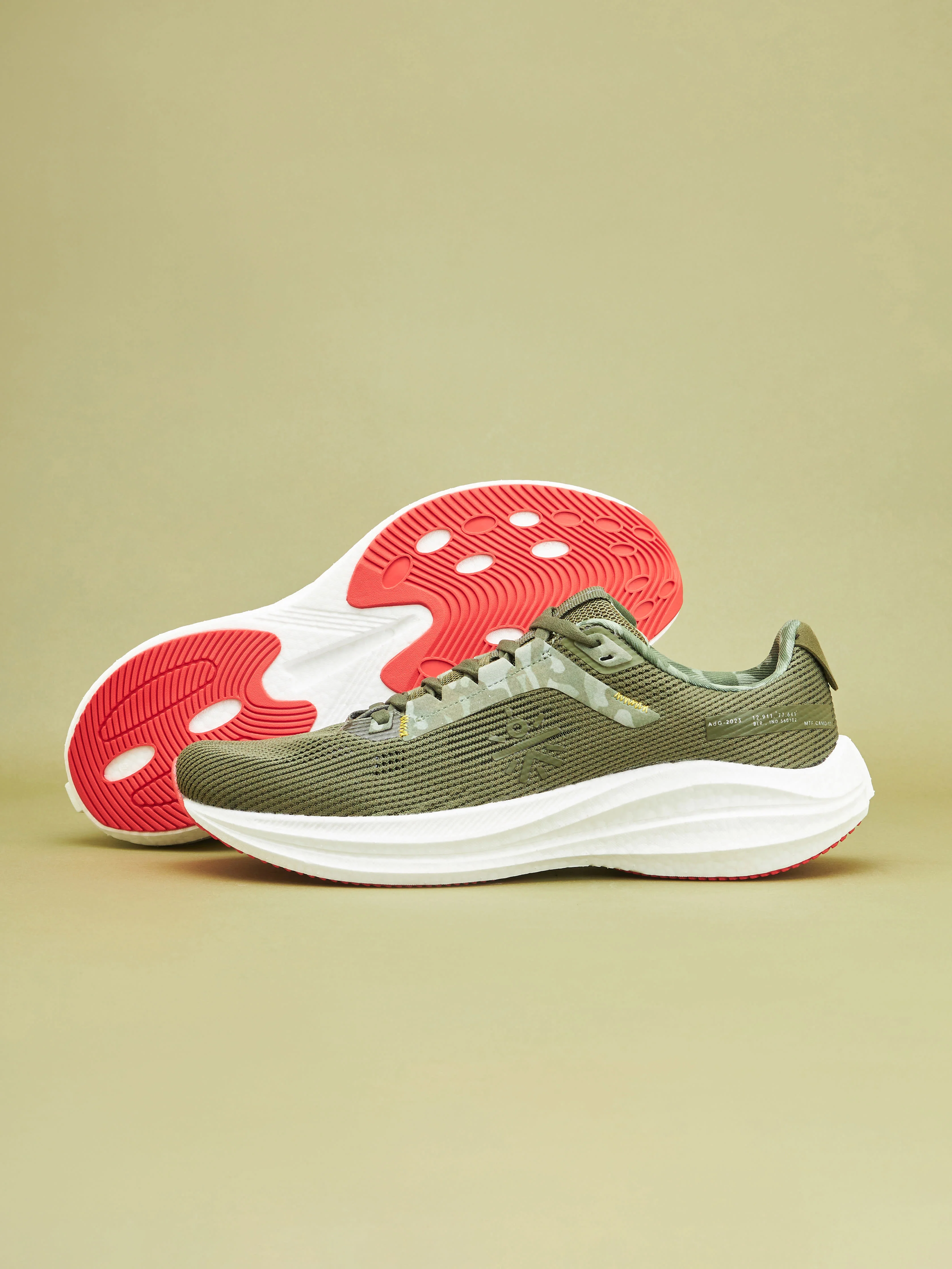 cult Versa DFNDR Men Running Shoes - Olive - Image 8