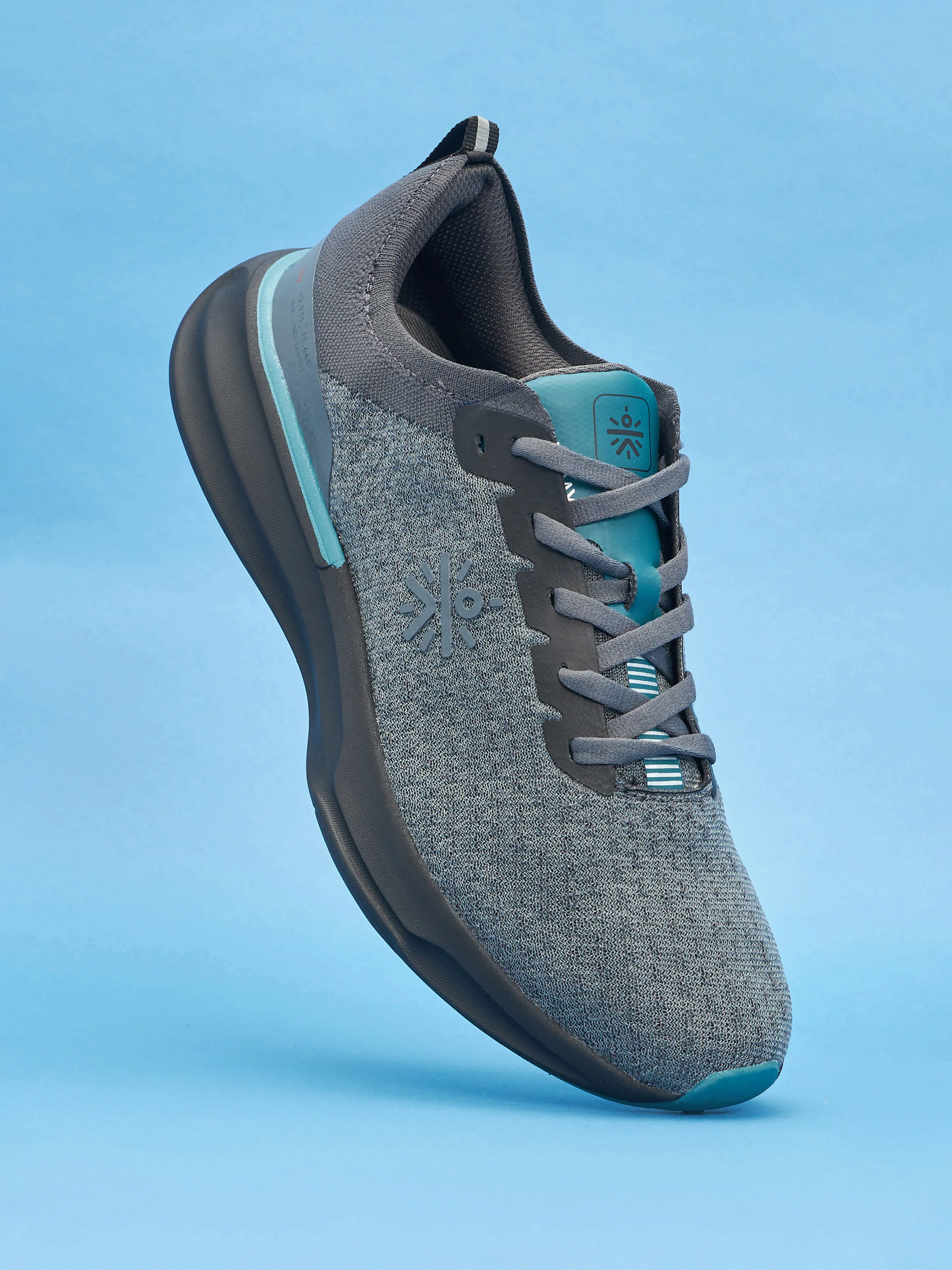 cult Versa Fly Men Running Shoes - Charcoal Grey - Image 3